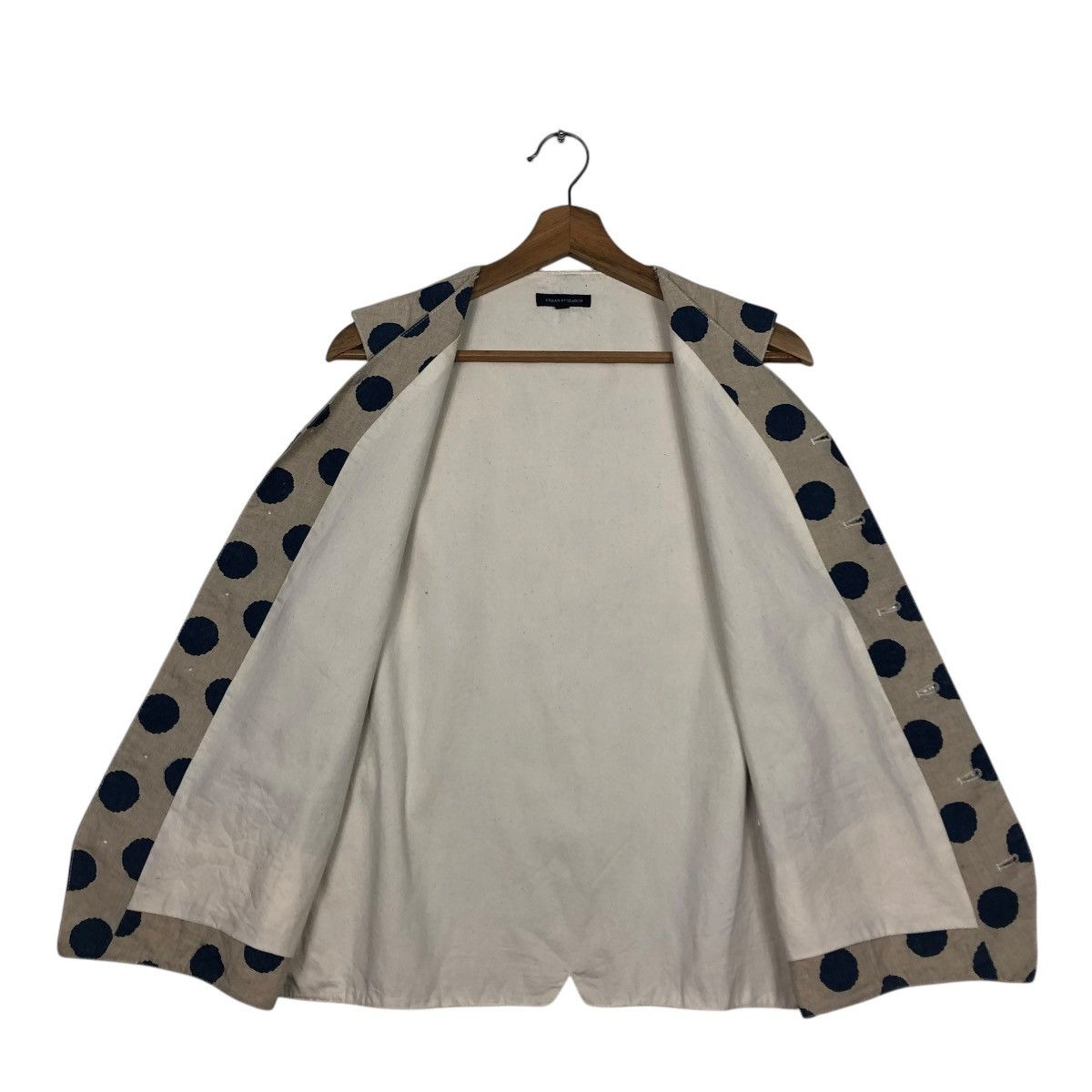 Japanese Brand 🔥VTG VEST JACKET WORKER URBAN RESEARCH POLAKDOT ISSEY MIYAKE Size US M / EU 48-50 / 2 - 14 Thumbnail