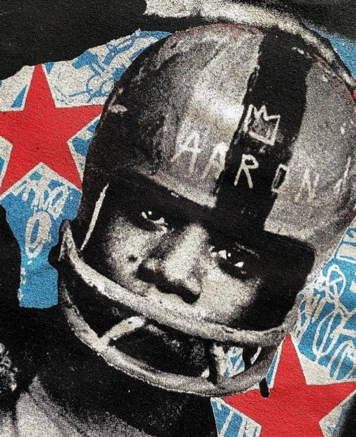 American Edition Super rare item Jean Michel Basquiat The thinker XXL Size US XXL / EU 58 / 5 - 4 Thumbnail