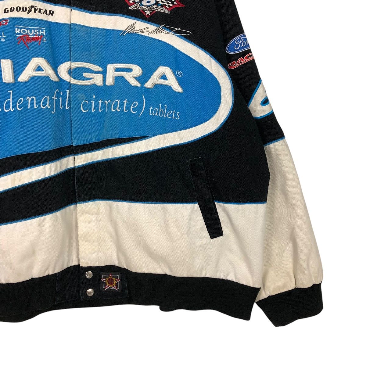 Jeff Hamilton 🔥JEFF HAMILTON OG MARK MARTIN’S VIAGRA KNICKS JACKET Size US XXL / EU 58 / 5 - 6 Thumbnail
