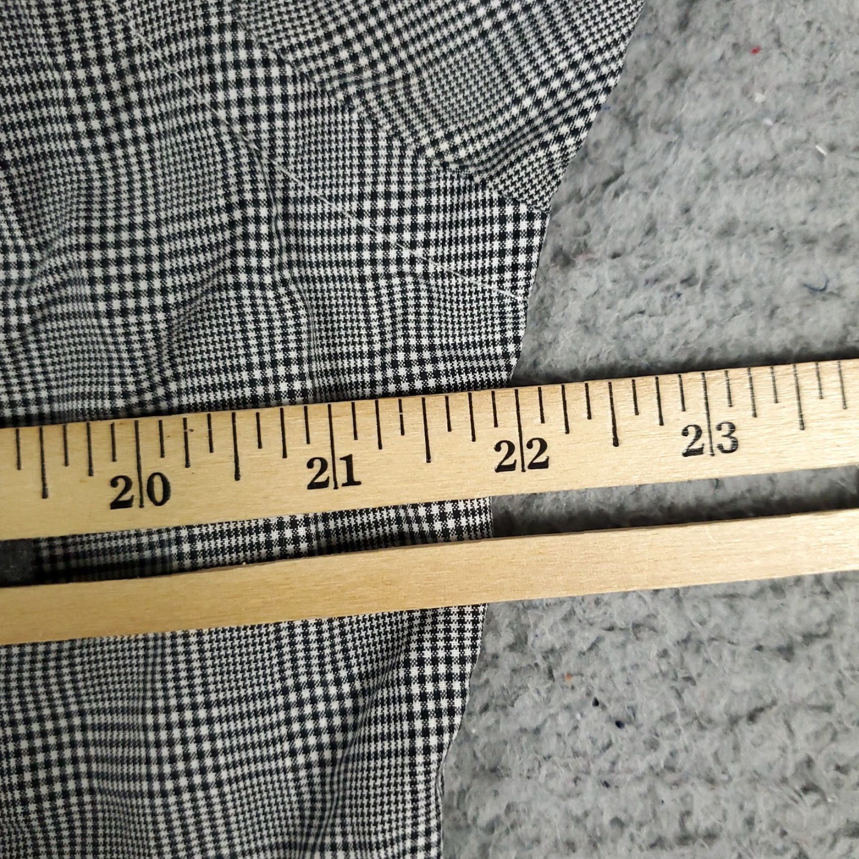Ralph Lauren Ralph Lauren Shirt Mens 15.5 Gray Plaid Dress Shirt Long Sleeve Button-Down Cotton Regular Size 40R - 5 Thumbnail