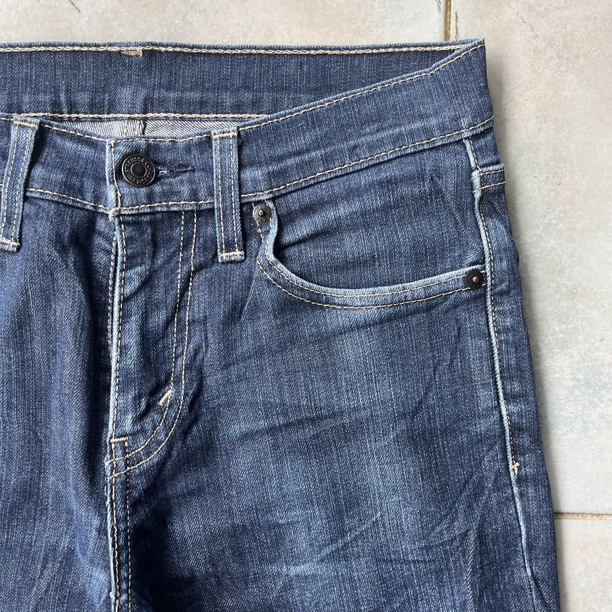 Levi's Levis 511 Distressed Slim Fit Jeans Size US 30 / EU 46 - 10 Thumbnail