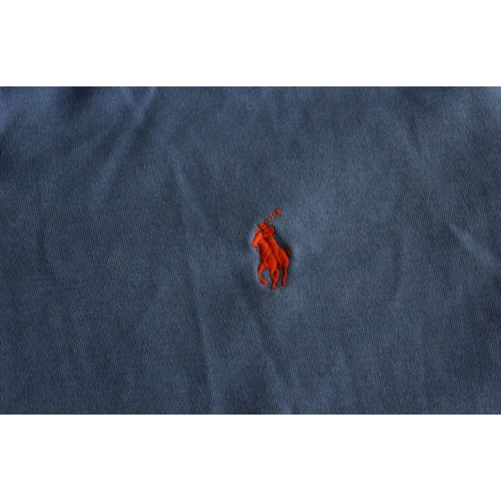 Polo Ralph Lauren VINTAGE Polo Ralph Lauren Red Orange Pony POLO SHIRT Large Custom Fit l Size US L / EU 52-54 / 3 - 3 Thumbnail