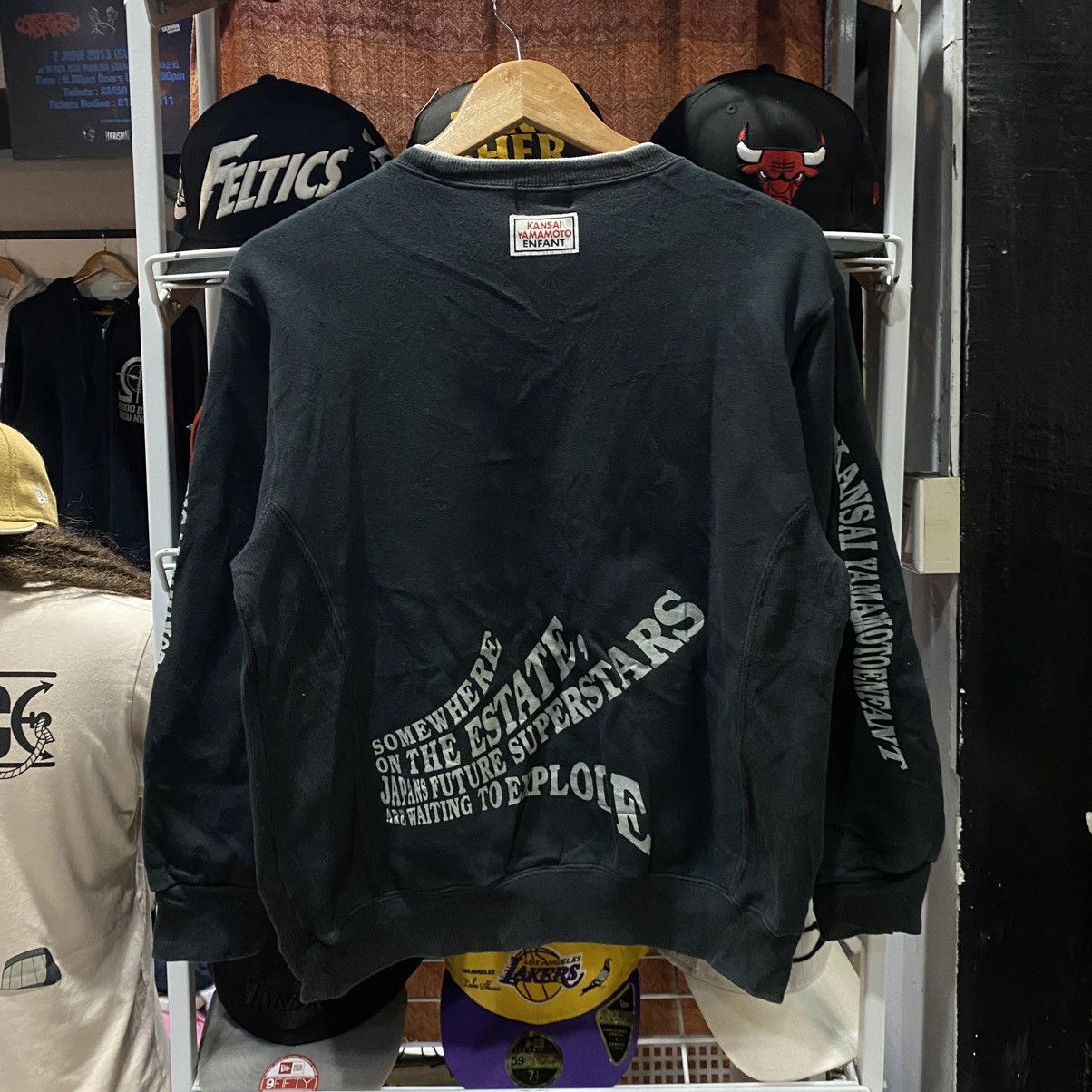 Kansai Yamamoto VINTAGE Kansai Yamamoto Enfant Crewneck Sweatshirt Size US S / EU 44-46 / 1 - 2 Thumbnail