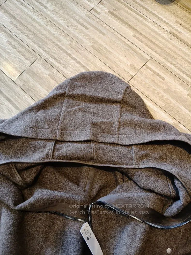 Rick Owens RICK OWENS 24 Autumn and Winter cashmere hooded cardigan c Size US M / EU 48-50 / 2 - 7 Thumbnail