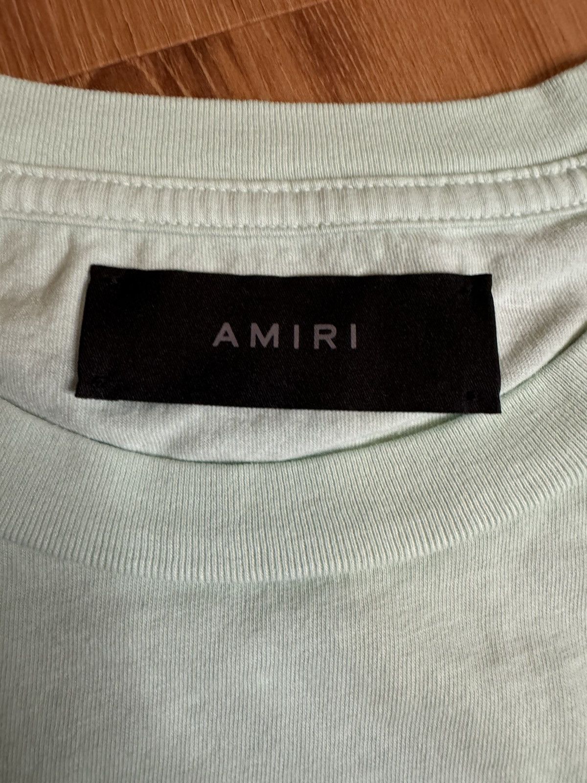 Amiri Amiri MA Logo Tee Seacrest Green Size US M / EU 48-50 / 2 - 5 Thumbnail