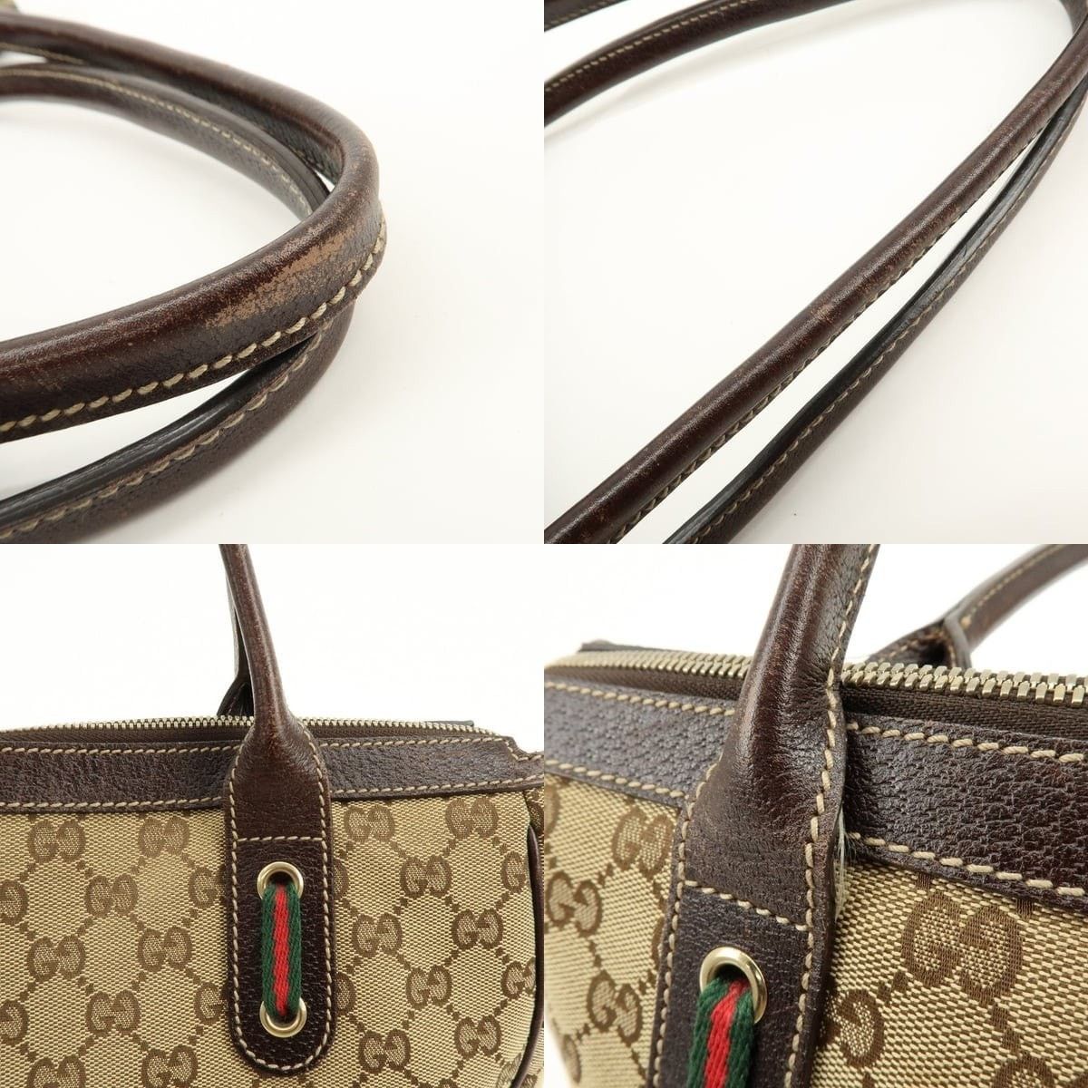 Gucci Gucci Princy GG Canvas Shoulder Bag Brown Size ONE SIZE - 4 Thumbnail