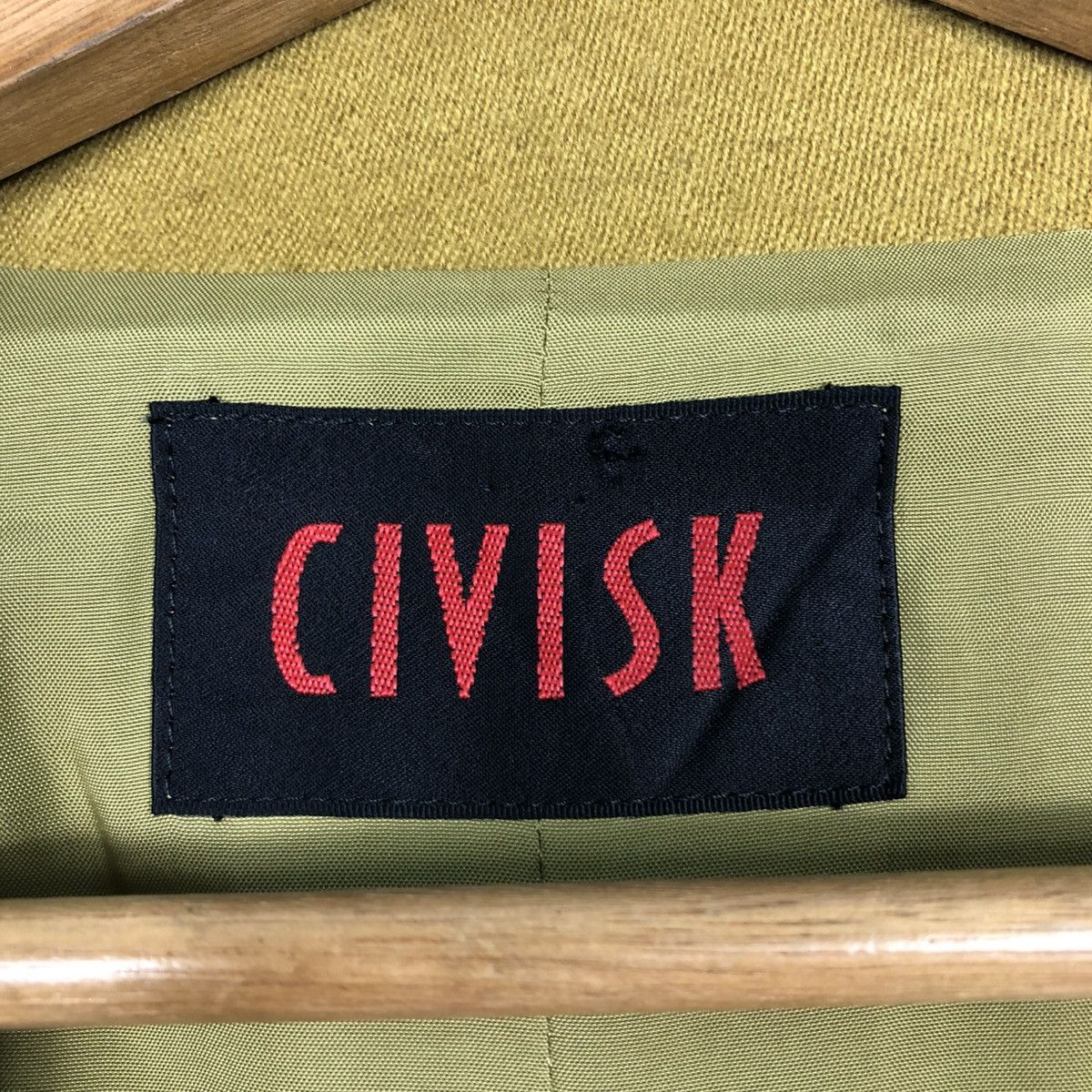 Vintage 🔥VINTAGE CROPPED BIKER JACKET WOOL CIVISK DOUBLE COLLAR Size US M / EU 48-50 / 2 - 19 Thumbnail
