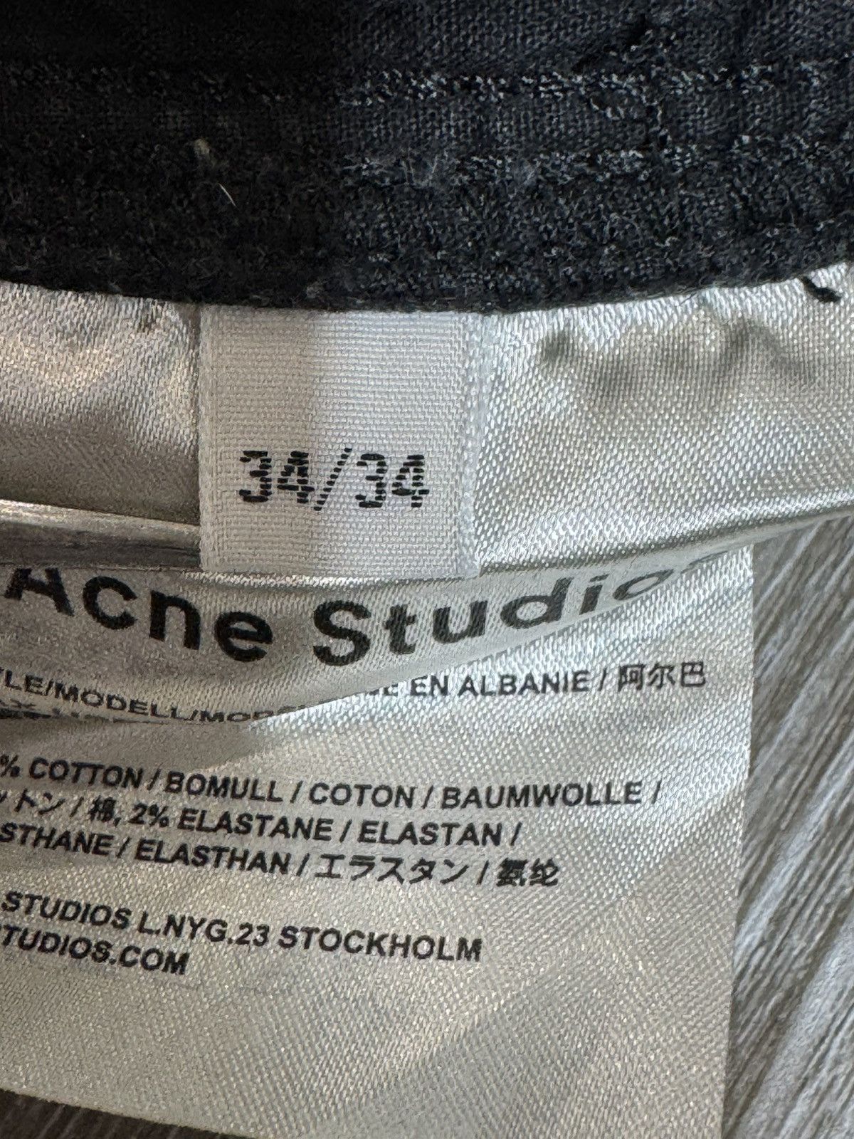 Acne Studios ❌ ACNE STUDIOS ❌ 34x34 Size US 34 / EU 50 - 6 Thumbnail