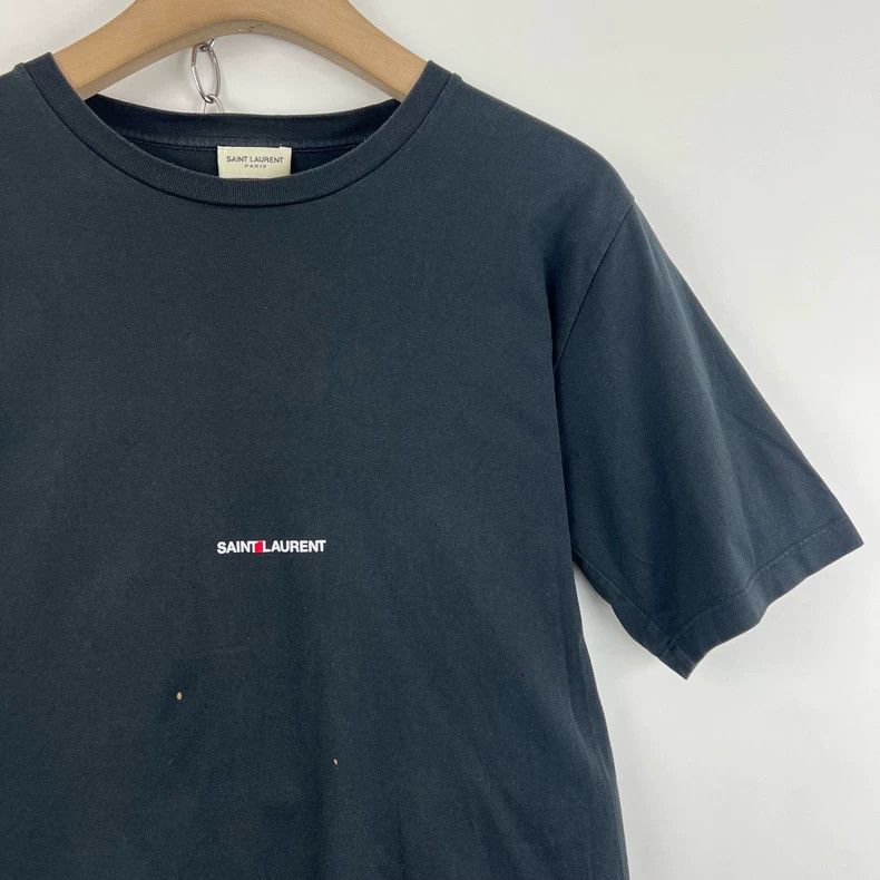 Saint Laurent Paris Saint Laurent ParisLetter logo black short sleeve 2504-Nex Size US S / EU 44-46 / 1 - 4 Thumbnail