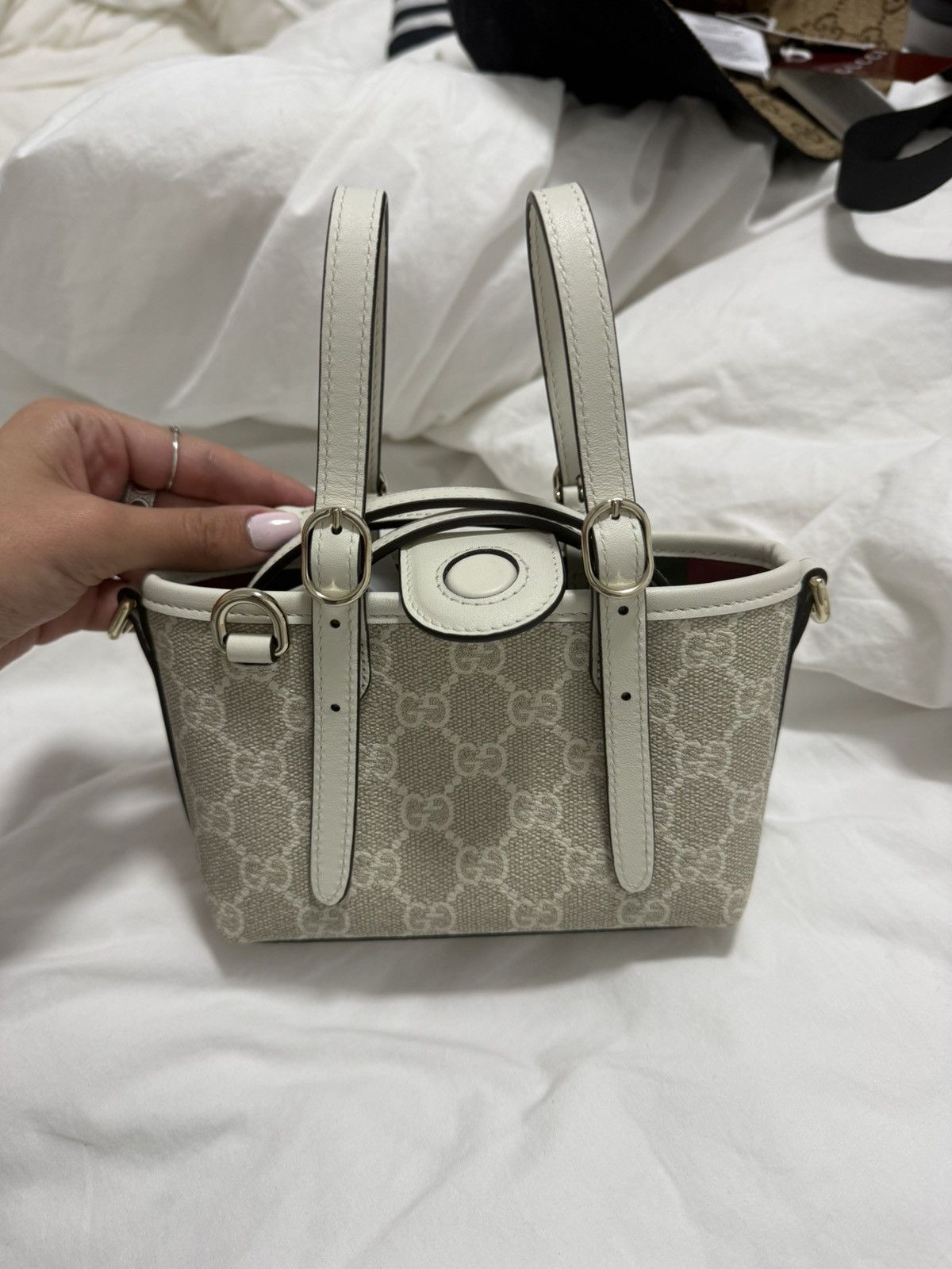 Gucci Gucci GG Emblem Mini Bag Size ONE SIZE - 4 Thumbnail