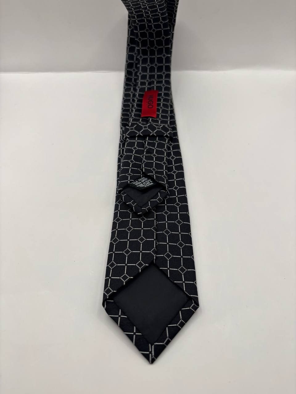 Hugo Boss Hugo Boss Silk Geometric Tie - Made in Italy Size ONE SIZE - 10 Thumbnail