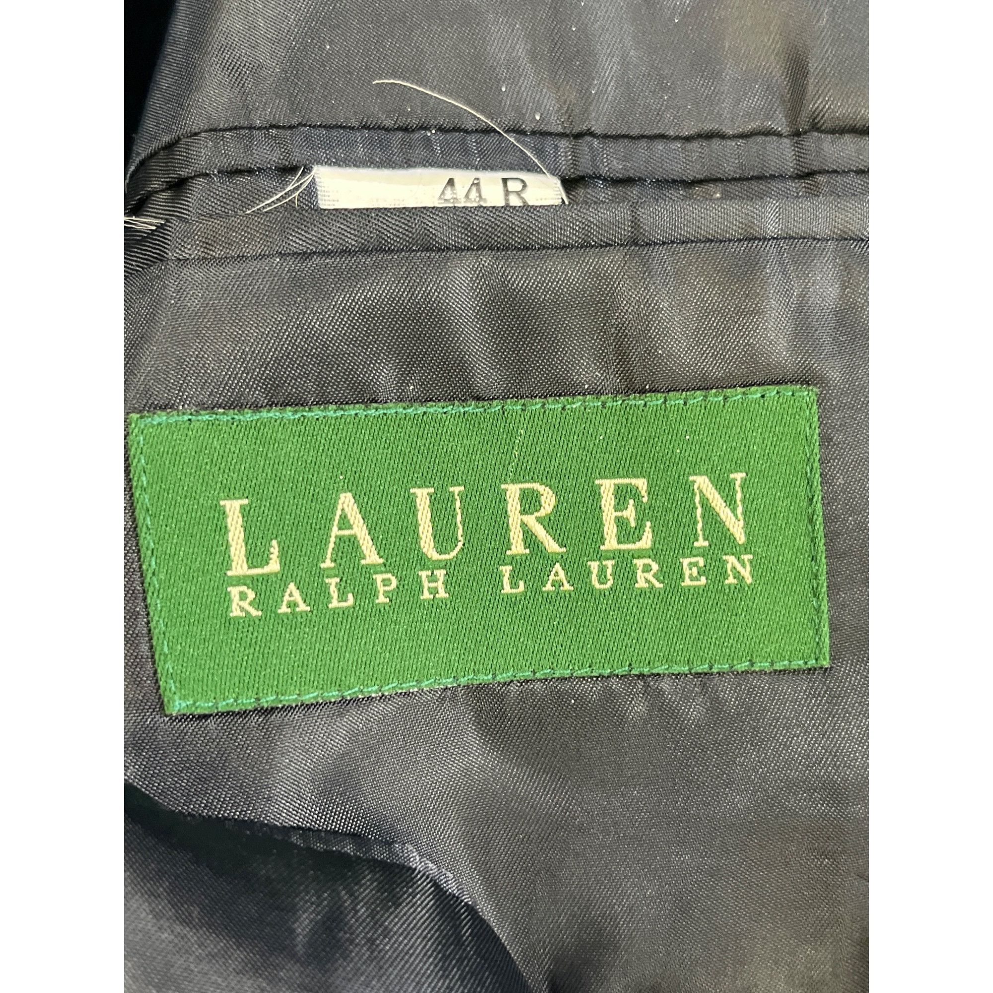 Lauren Ralph Lauren Lauren Ralph Lauren Men's Navy Blue Sports Coat/Blazer Sz 44 Size 44R - 4 Thumbnail