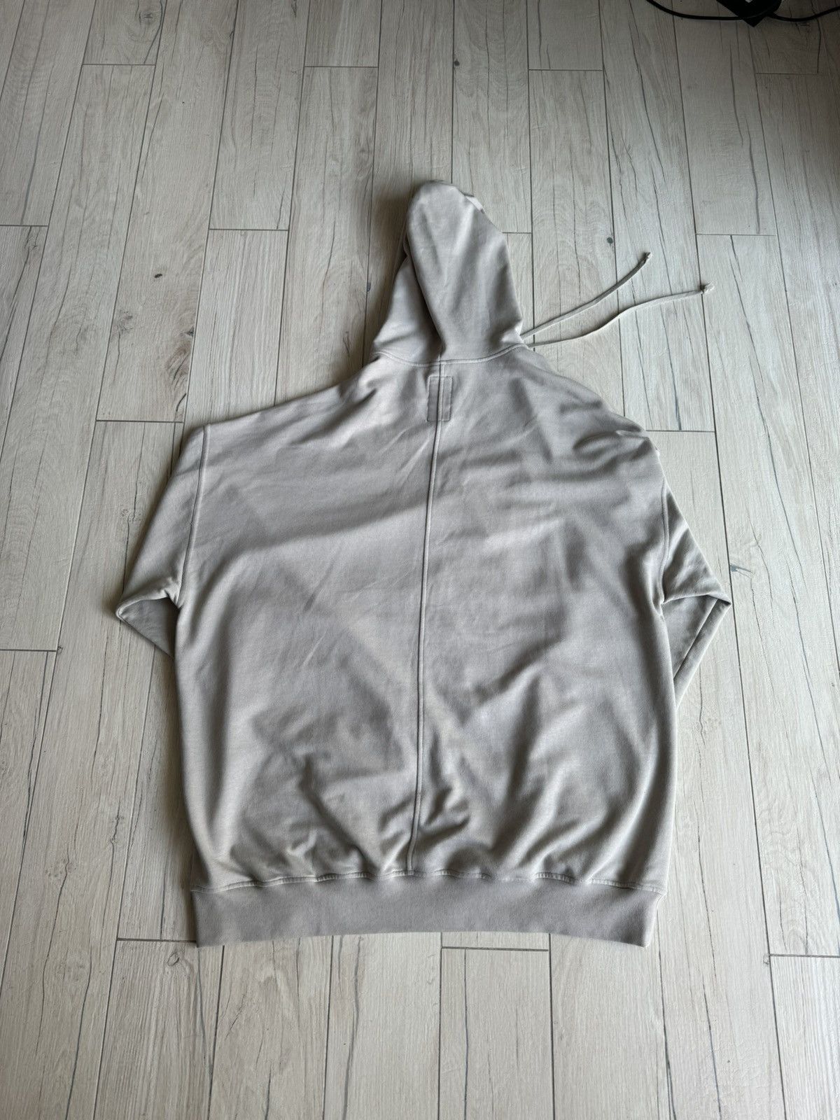Rick Owens Rick Owens x Champion Pearl Assymetrical Tommy Hoodie Size US XL / EU 56 / 4 - 8 Thumbnail