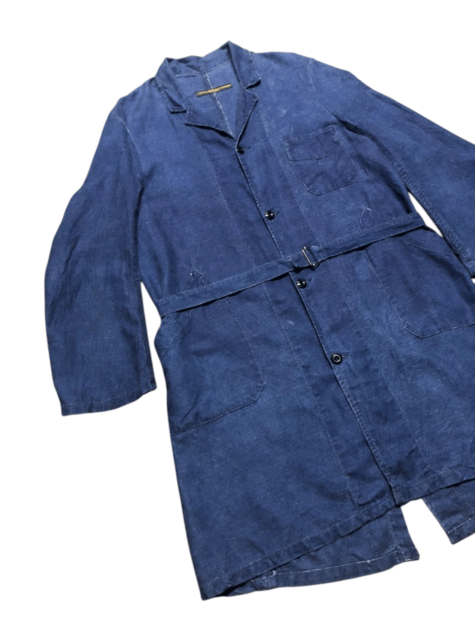 Garment Reproduction of Workers Vintage Garment Reproduction Of Workers Indigo Trenchcoat Size US S / EU 44-46 / 1 - 4 Thumbnail