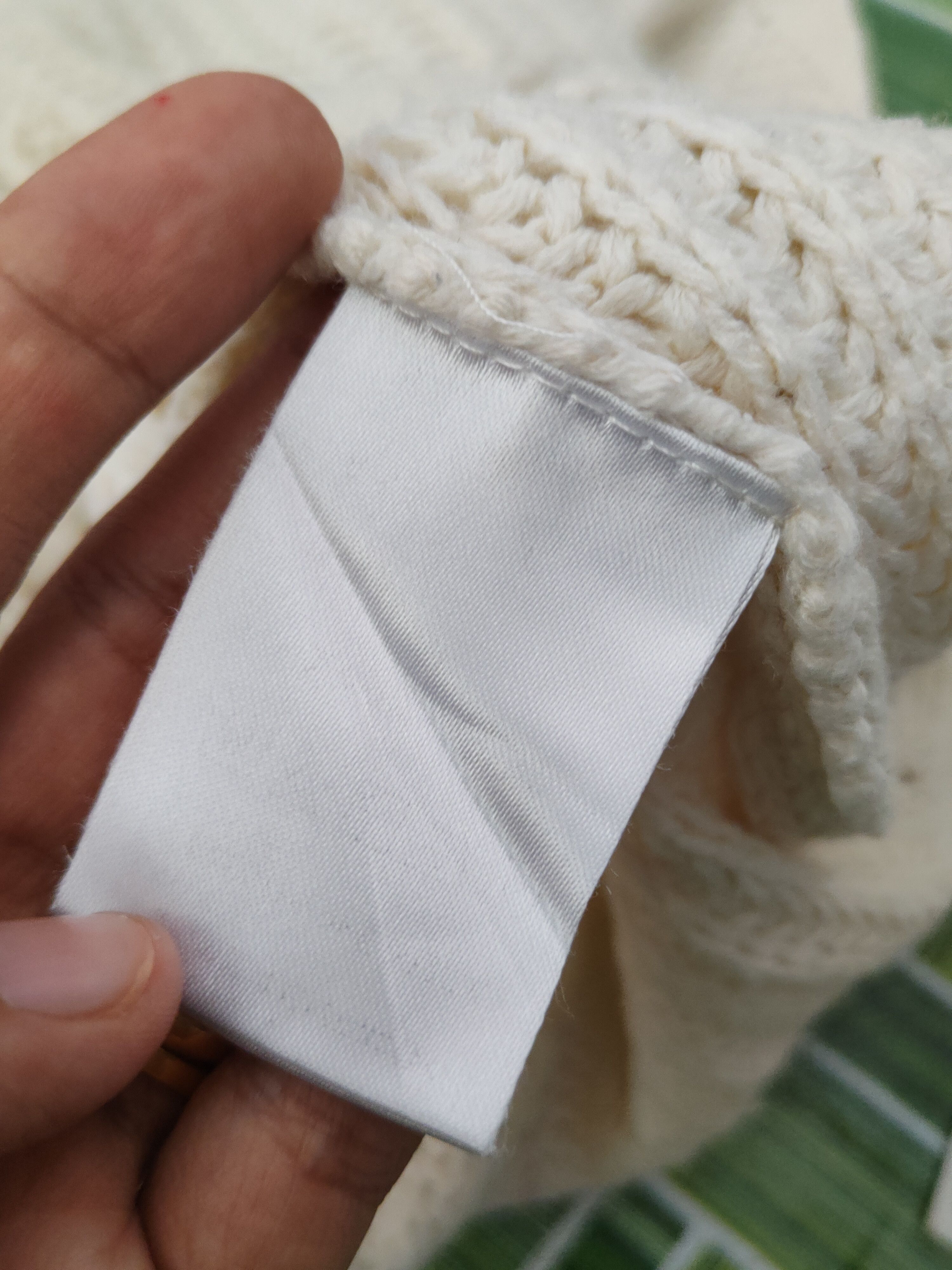Aran Isles Knitwear × Japanese Brand × Vintage Soulberry Ivory Knitwear Sweatshirts #W1451 Size L / US 10 / IT 46 - 10 Thumbnail