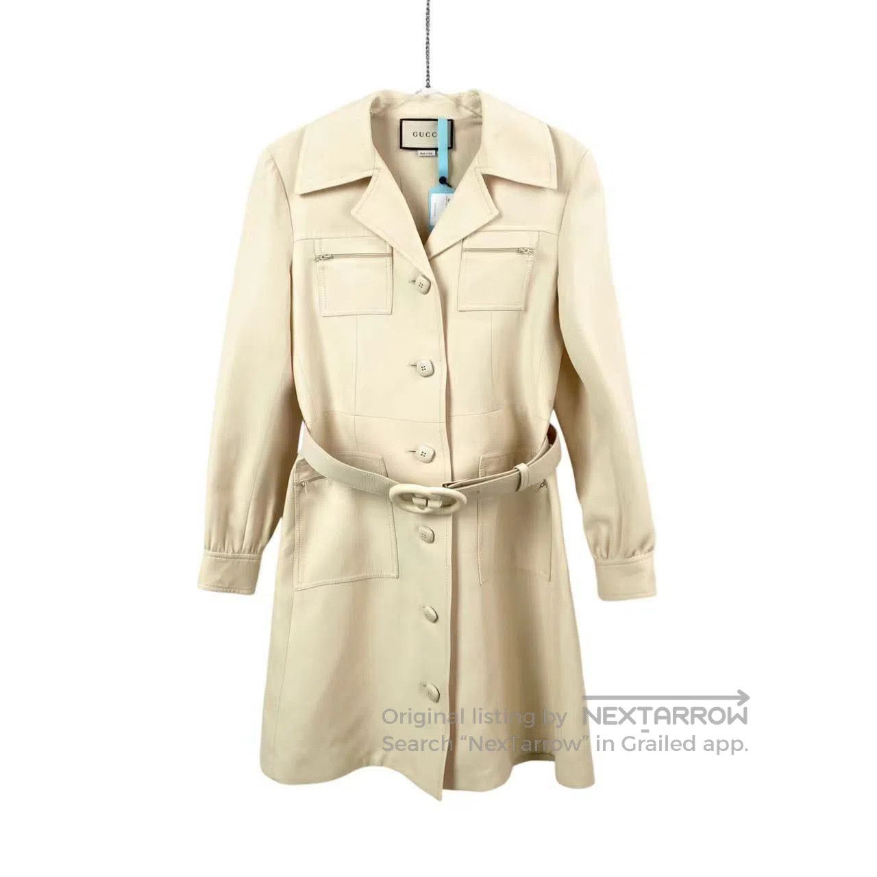 Gucci Guicci Double G belt coat| Size XS / US 0-2 / IT 36-38 - 1 Thumbnail