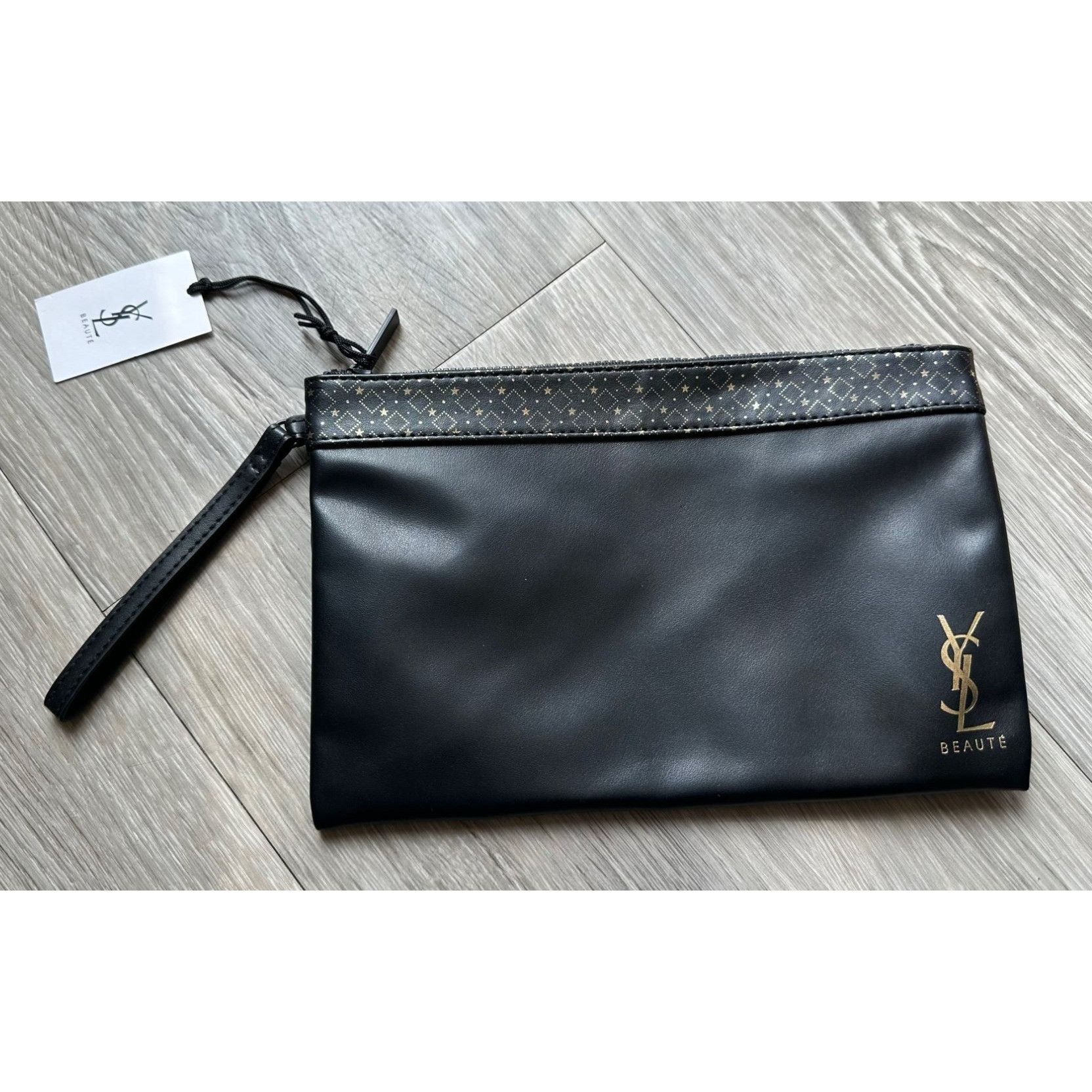 Yves Saint Laurent YSL Yves Saint Laurent Black Beaute Pouch Size ONE SIZE - 4 Thumbnail