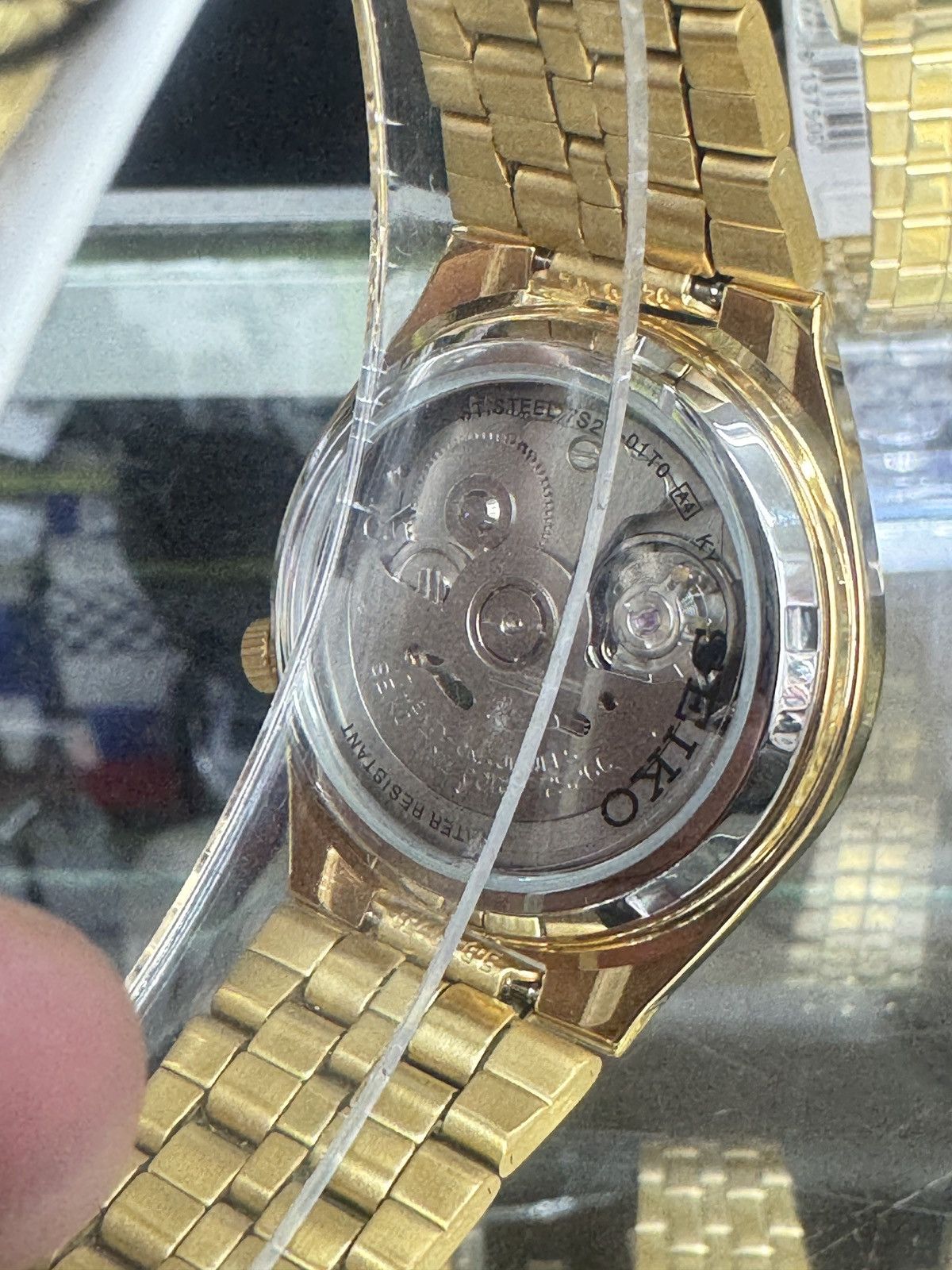 Seiko Seiko Men's Seiko 5 Automatic Gold Dial Size 38 - 6 Thumbnail