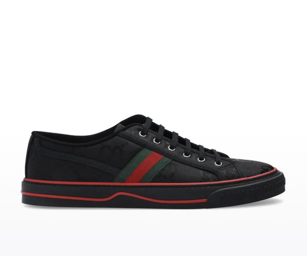 Gucci Gucci Tennis 1977 Off the Grid Low Sneaker Black size 12.5 Size US 12.5 / EU 45-46 - 1 Thumbnail