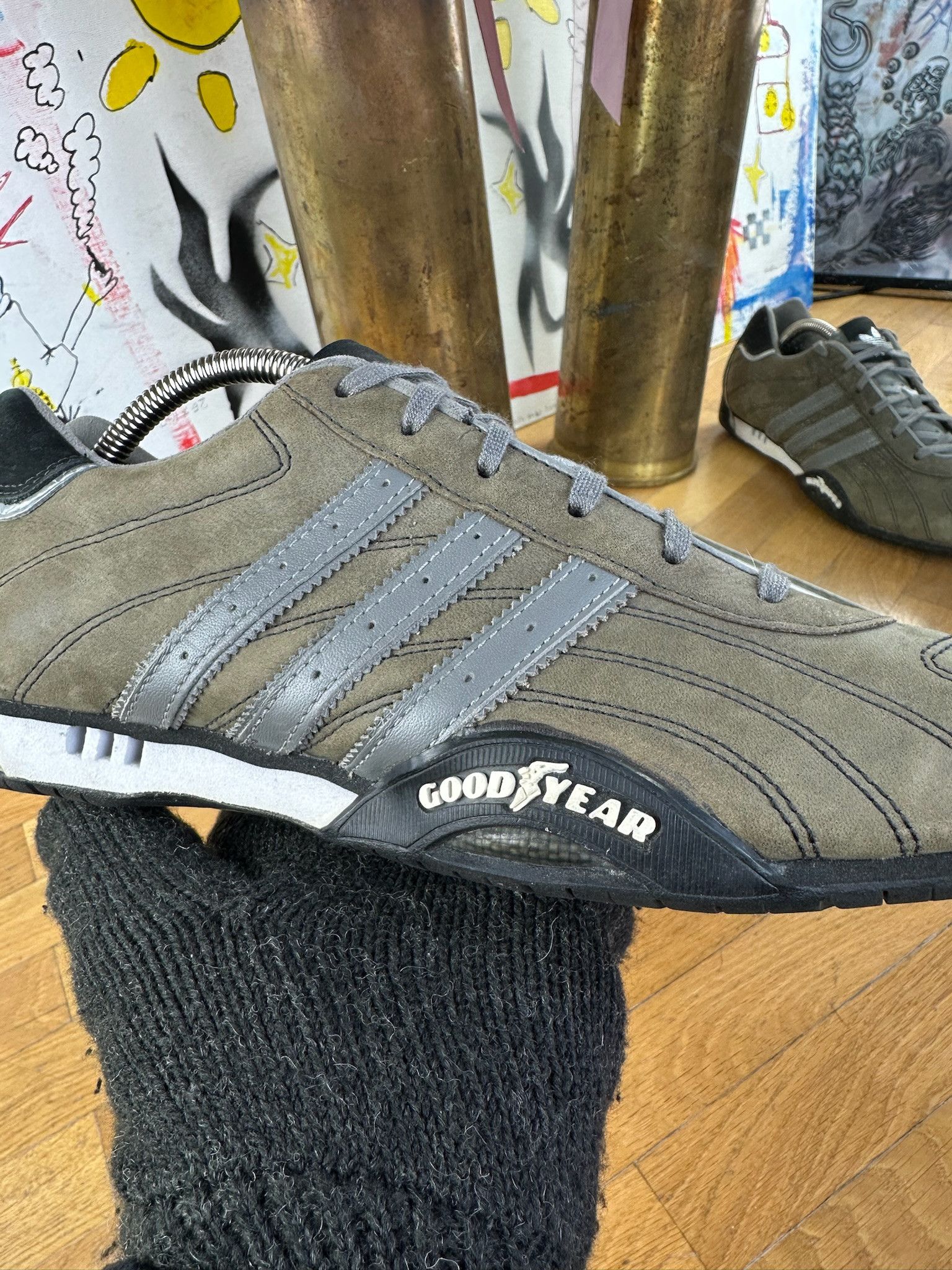Adidas Crazy vintage Adidas Goodyear sneakers size 11 Size US 10 / EU 43 - 5 Thumbnail