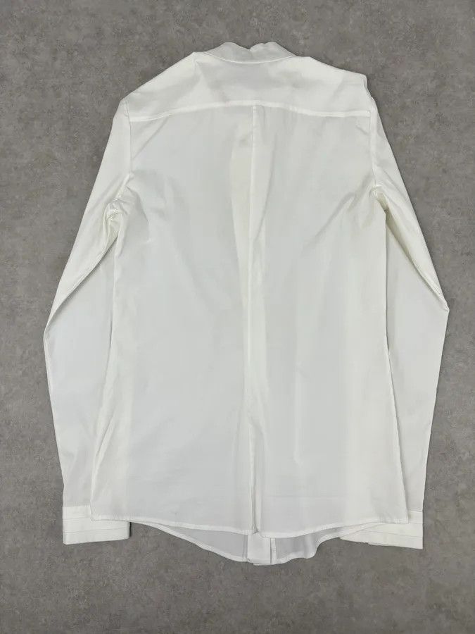 Gucci SS2008 Gucci White Web Stripe Shirt Size S / US 4 / IT 40 - 6 Thumbnail