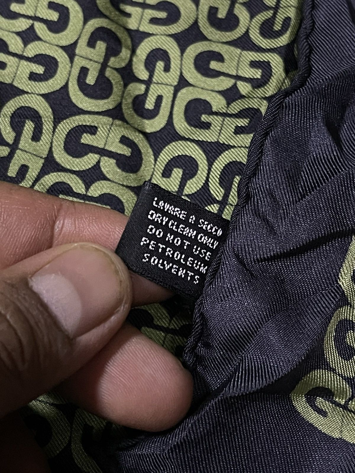 Gucci Gucci Monogram Mini Silk Scarf Size ONE SIZE - 6 Thumbnail