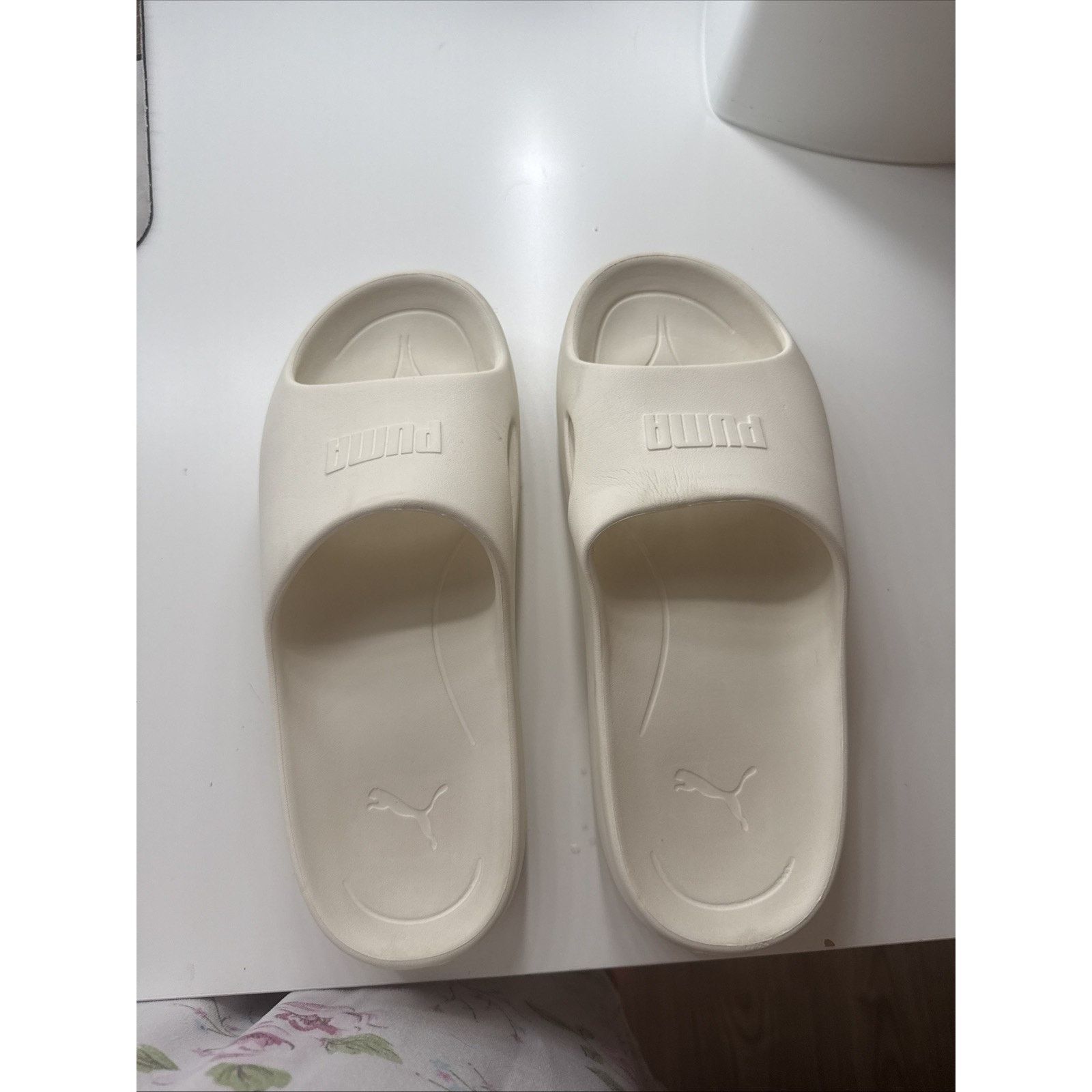 Puma Women's Puma Shibusa Slides Pristine (389082 02) Size US 8 / IT 38 - 1 Thumbnail