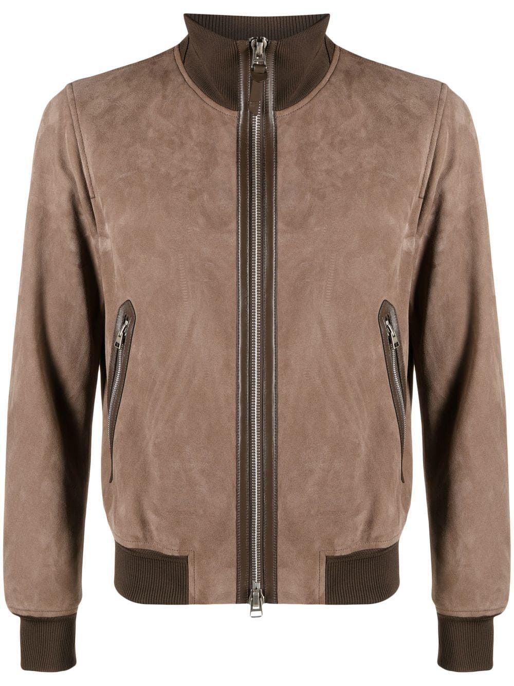 Tom Ford o1w1db10824 Suede Bomber Jacket in Brown Size US XL / EU 56 / 4 - 1 Preview