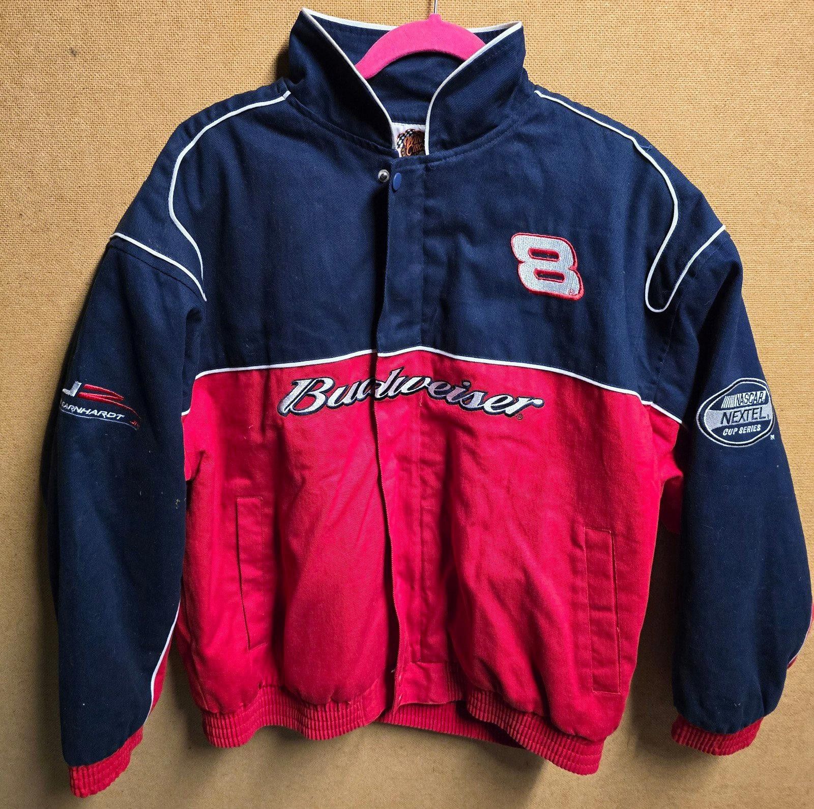 Winners Circle Vtg Dale Earnhardt Jr Winner’s Circle NASCAR Bud Jacket Sz L Size US L / EU 52-54 / 3 - 1 Thumbnail