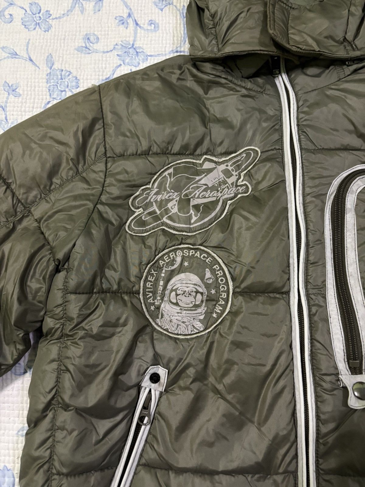 Avirex Japanese Avirex Varsity Jacket With Hoodies Size US L / EU 52-54 / 3 - 7 Thumbnail