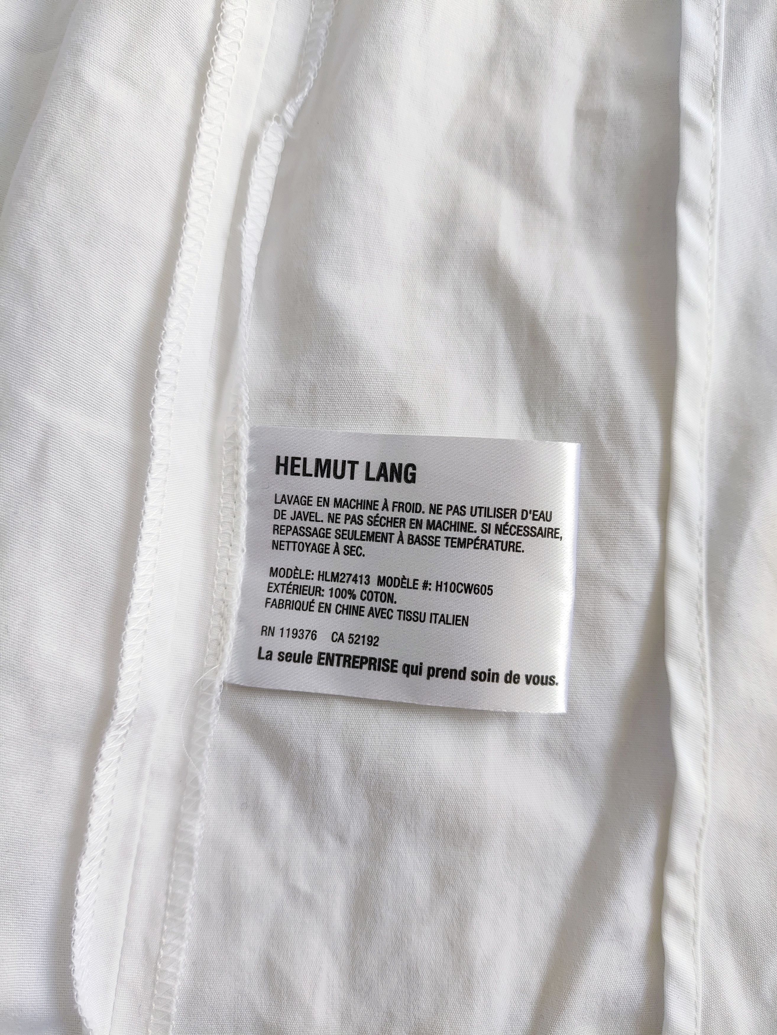 Helmut Lang Shayne Oliver SS18 deconstructive strap shirt dress 2in1 Size S / US 4 / IT 40 - 6 Thumbnail