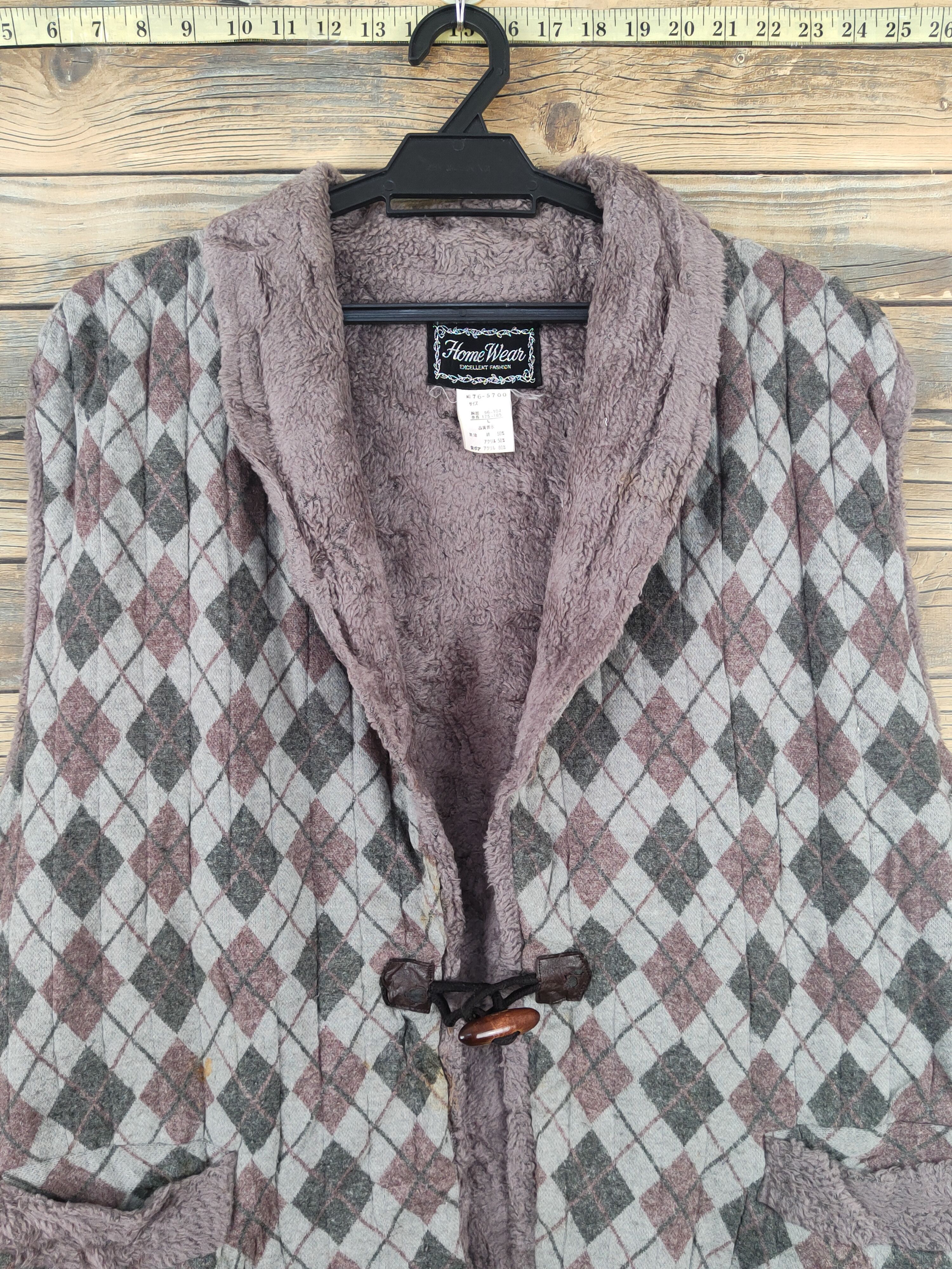 Japanese Brand × Vintage Vintage Japanese Brand Purple Gray Fur Mohair Vests Size US L / EU 52-54 / 3 - 2 Thumbnail