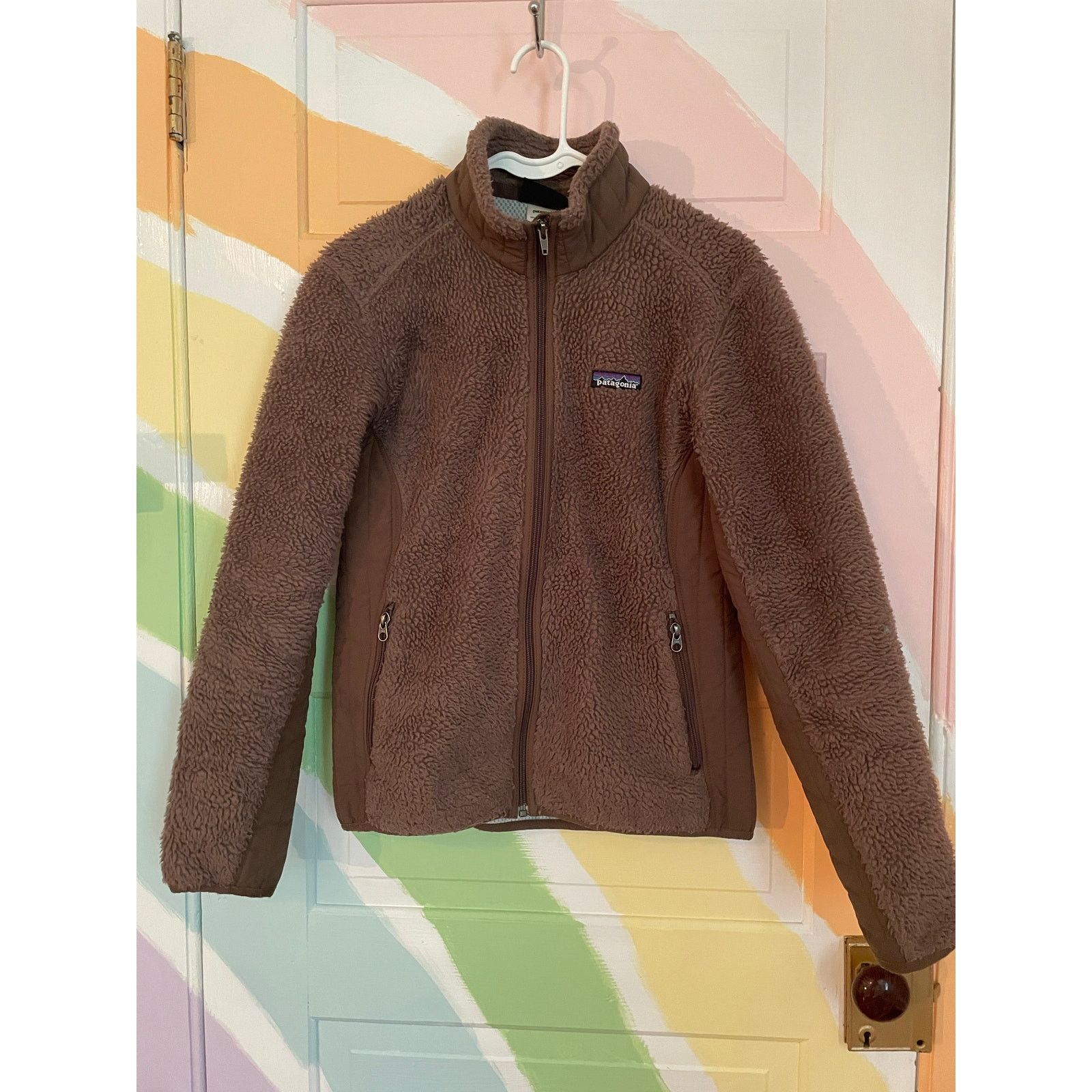 Patagonia Patagonia Women’s M Synchilla Fleece Brown Full Zip Vintage Size M / US 6-8 / IT 42-44 - 2 Thumbnail