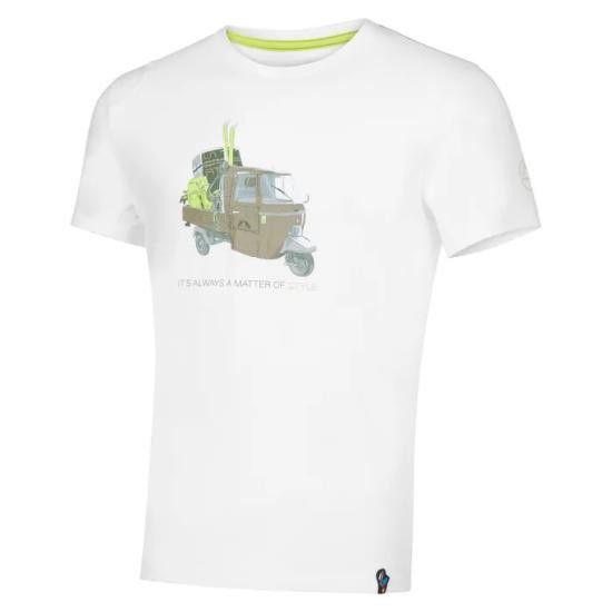 La Sportiva LA SPORTIVA Men T-Shirts F02000000 WHITE White Size US L / EU 52-54 / 3 - 1 Thumbnail