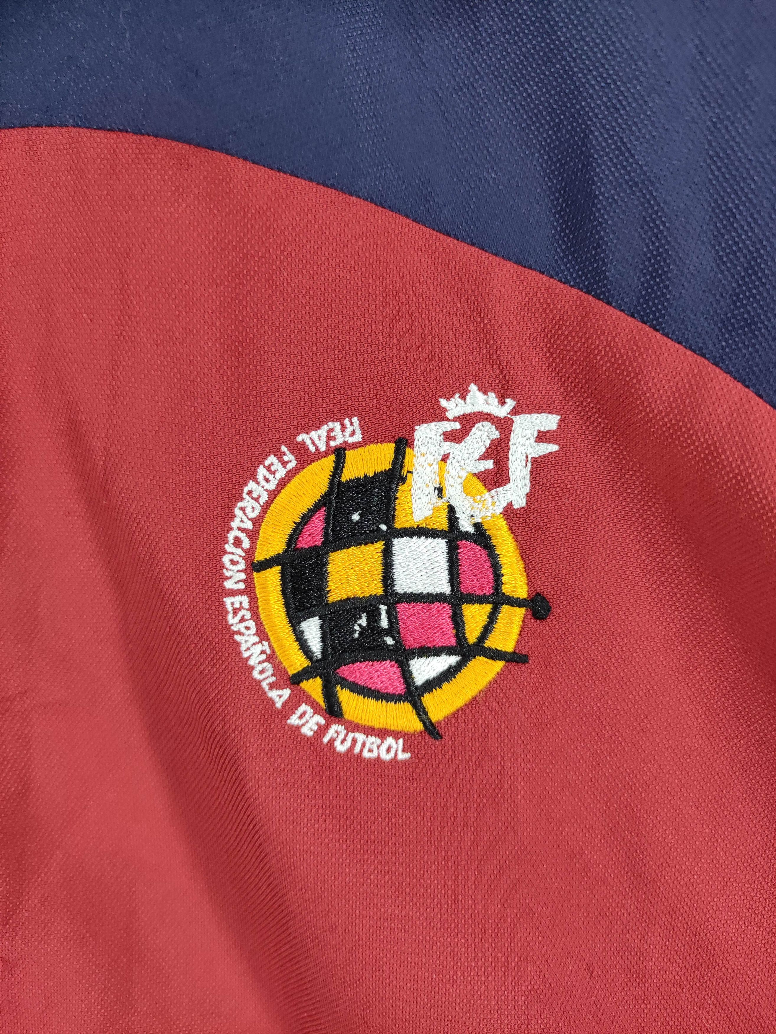 Adidas Vintage 90s Adidas Real Federacion Espanola De Futbol Size US M / EU 48-50 / 2 - 2 Thumbnail