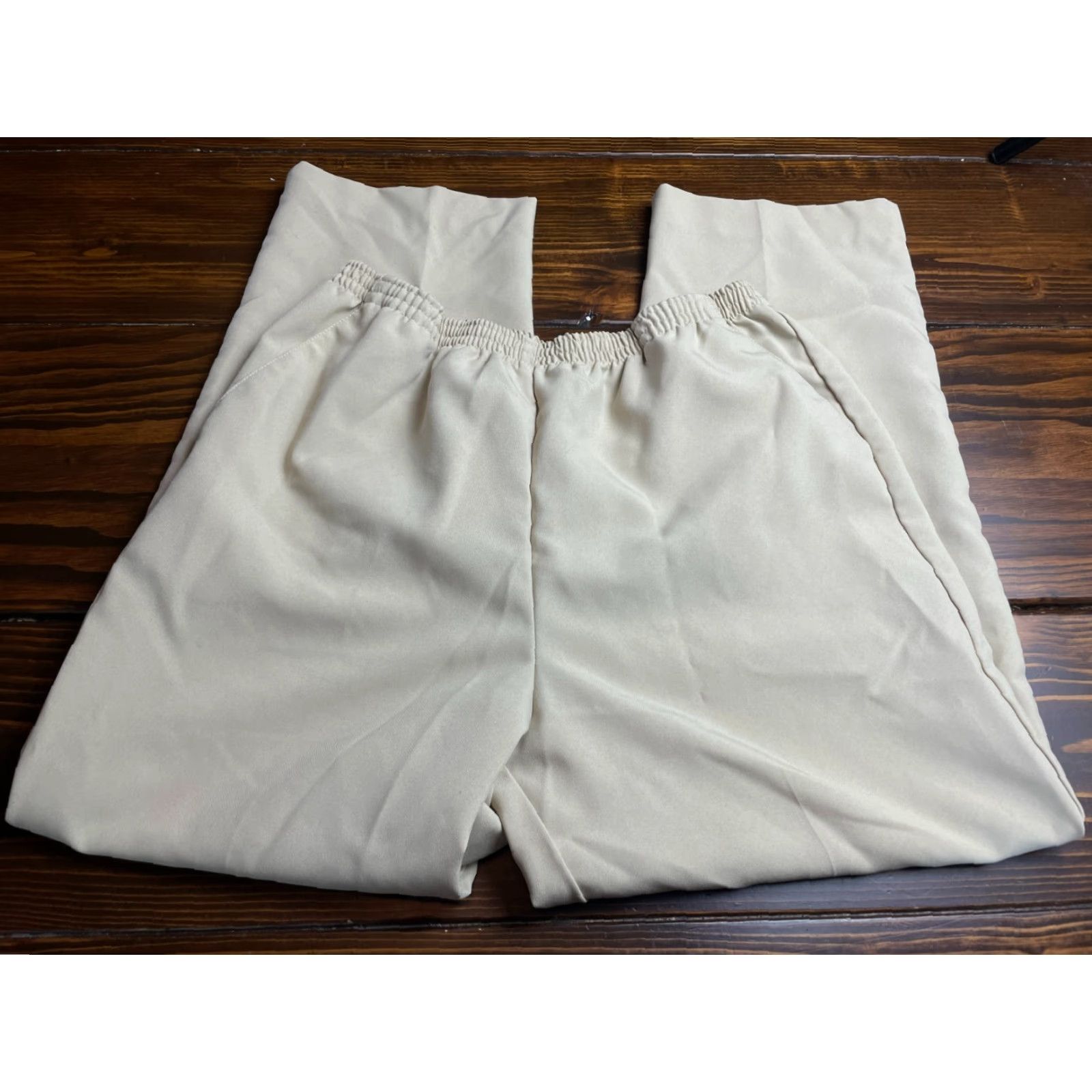 Blair VINTAGE Blair Pants Women's Petite 16 Tan Pull On Hemmed to 26" Pants Size 38" / US 16 / IT 52 - 2 Thumbnail