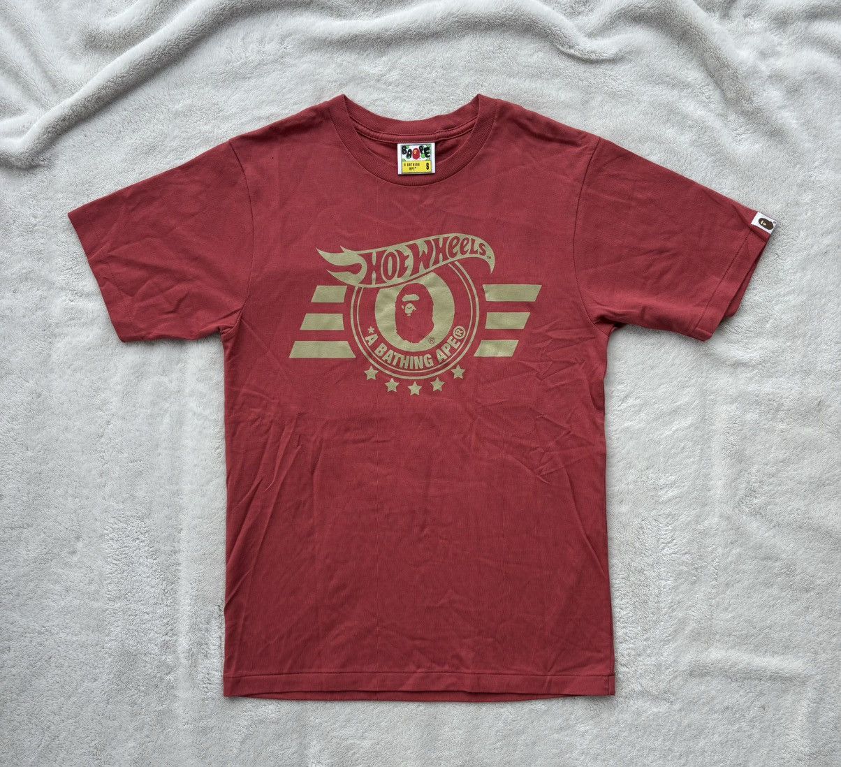 Bape Bape x Hot Wheels Collection Red Tee Size US S / EU 44-46 / 1 - 1 Thumbnail