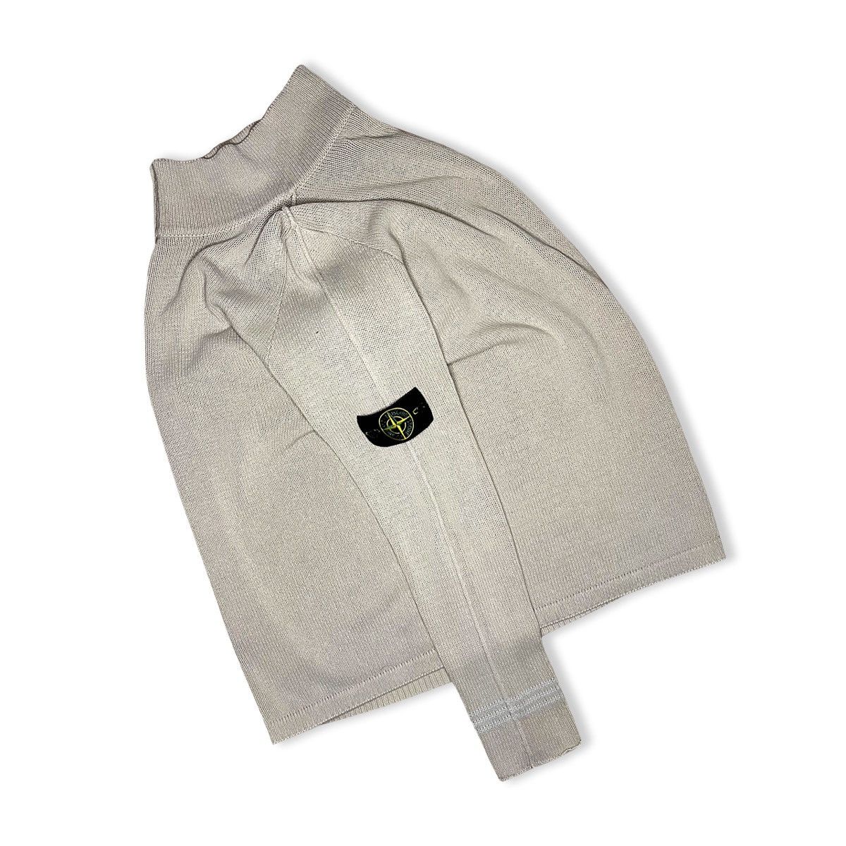 Stone Island 2003 Stone Island Cotton Knit Double Zip Jacket Size US XL / EU 56 / 4 - 4 Thumbnail