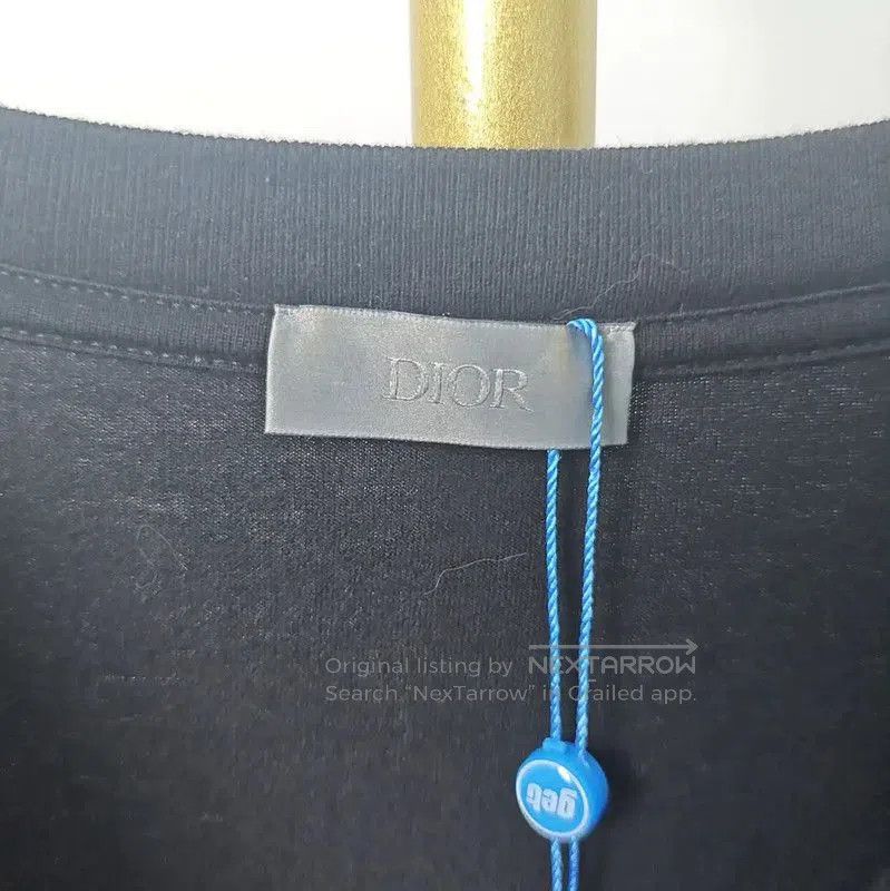 Dior Dior Black Cotton T. Size L / US 10 / IT 46 - 3 Thumbnail