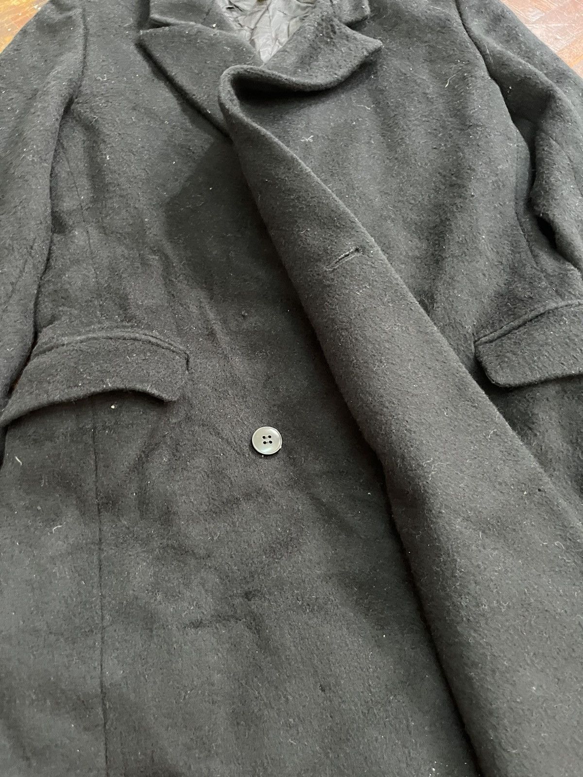 agnes b. vintage LUXURIOUS AGNES B DESIGNER WOOL PARKA Size S / US 4 / IT 40 - 6 Thumbnail