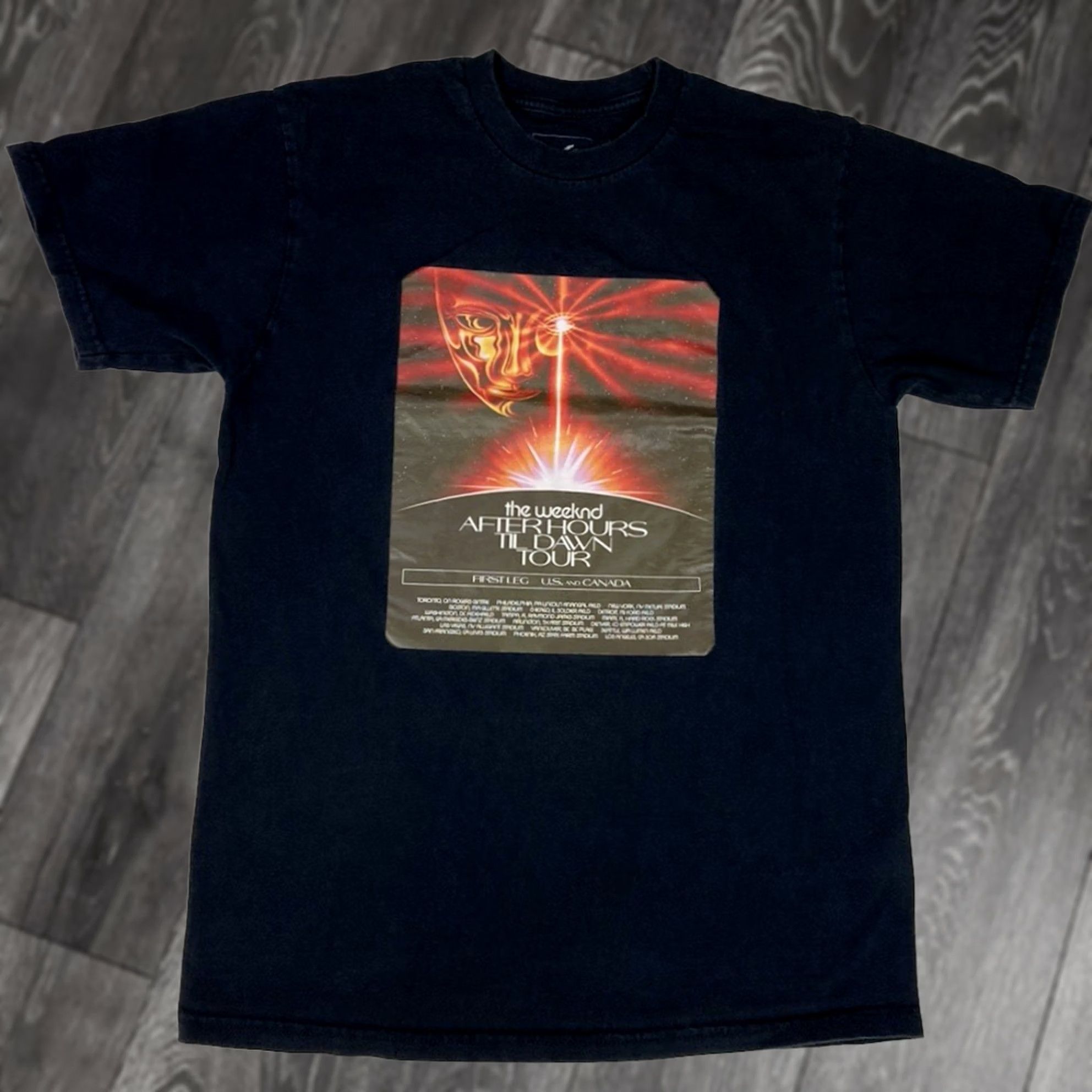 Vintage VINTAGE XO The Weeknd After Hours Til Dawn Graphic T-shirt Women Medium Black Music Size M / US 6-8 / IT 42-44 - 1 Thumbnail