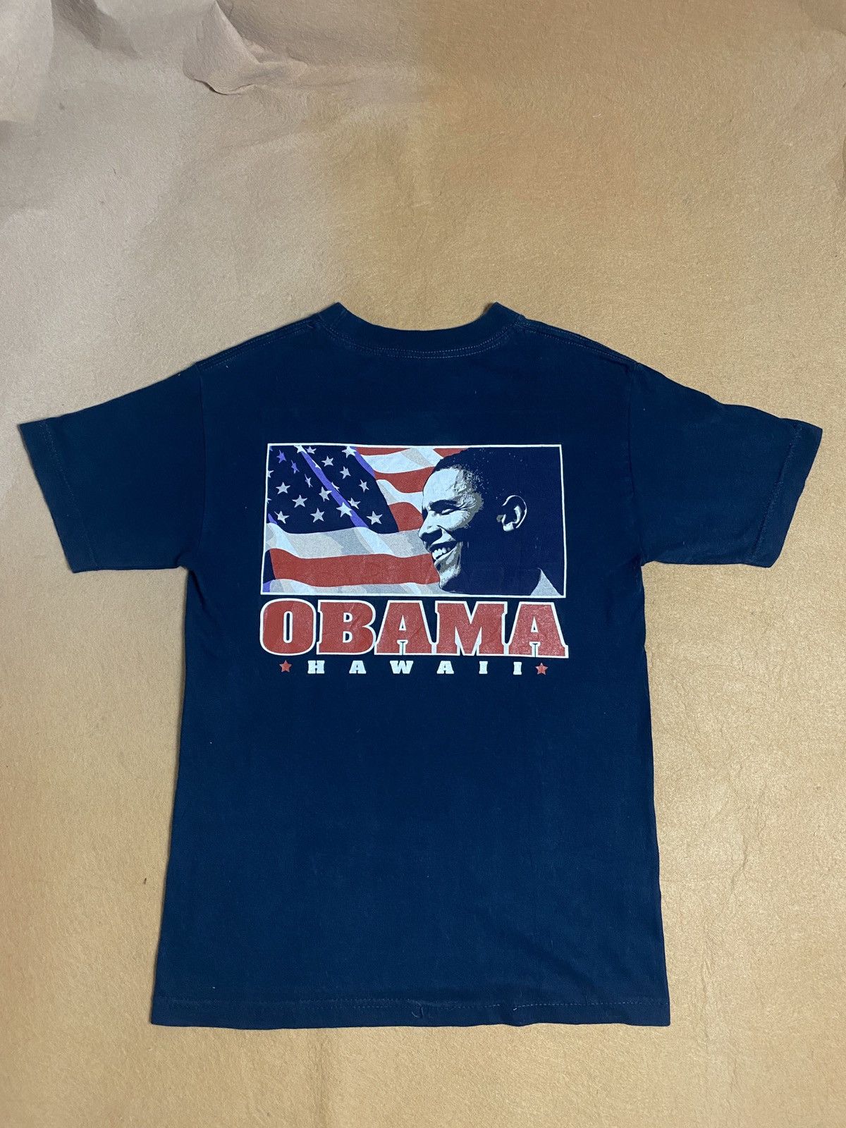 Japanese Brand × Vintage Vintage obama hawaii shirt Size US S / EU 44-46 / 1 - 2 Thumbnail