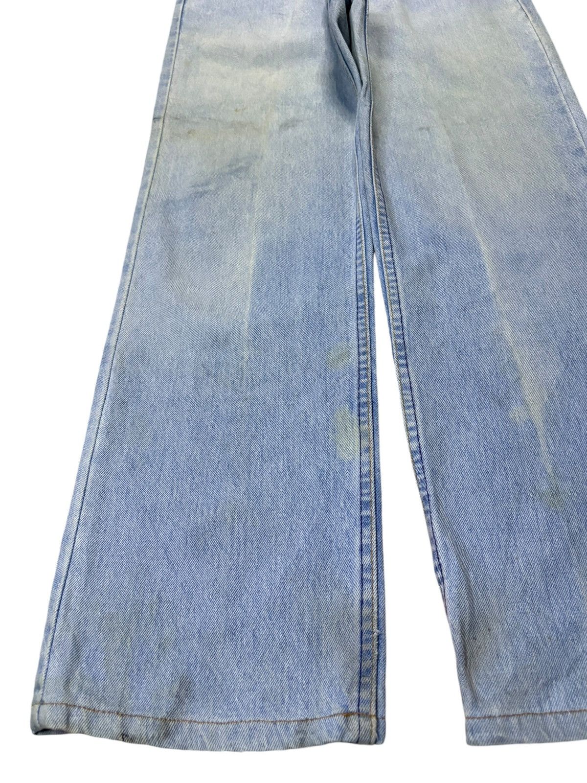Levi's SALES🔥Vintage 90s Levis 520 Mud Wash Light Blue Baggy Jeans Size US 30 / EU 46 - 6 Thumbnail