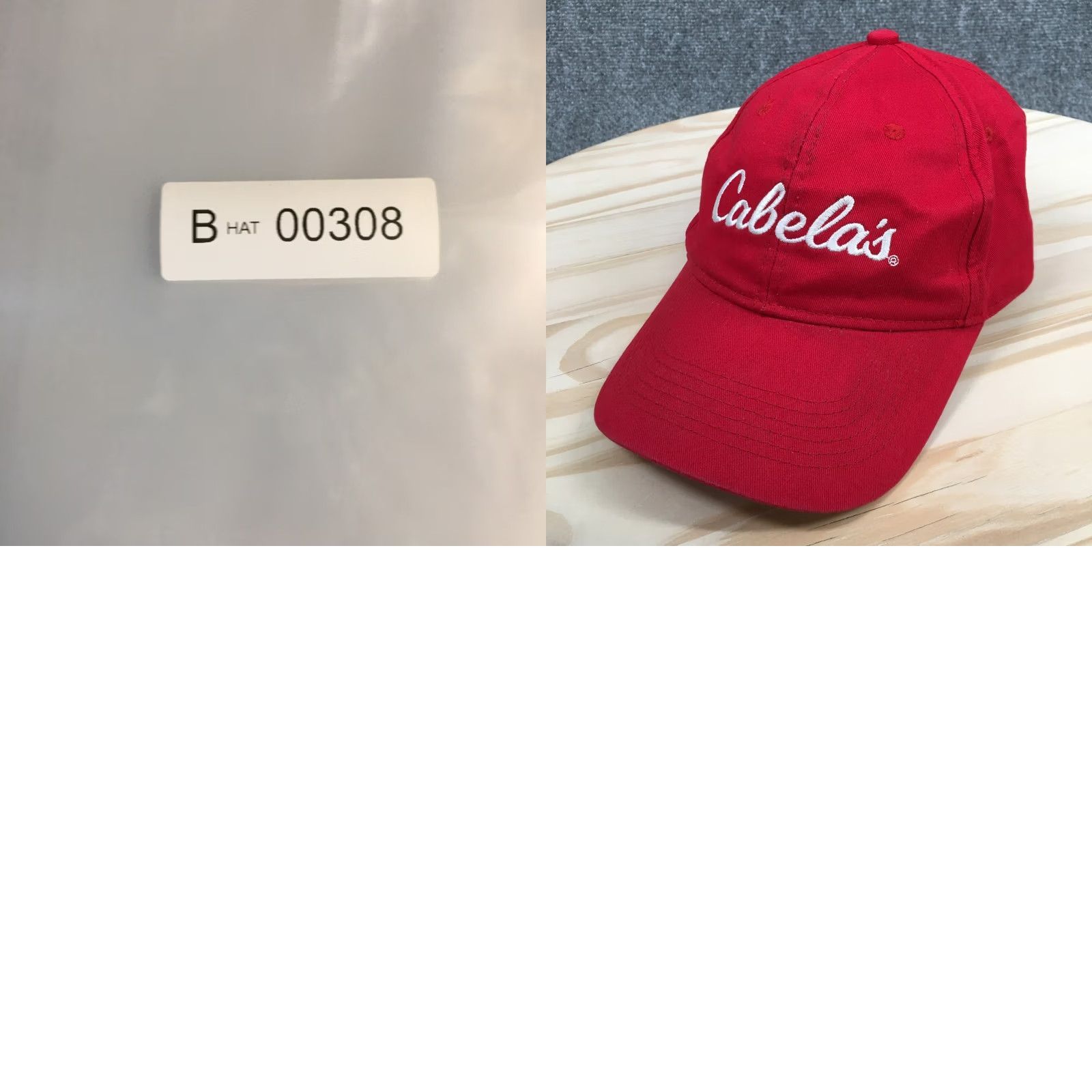 Vintage Cabelas Cap Mens One Size Red Baseball Unisex Adjustable Curved Brim Embroidered Logo Size ONE SIZE - 9 Thumbnail