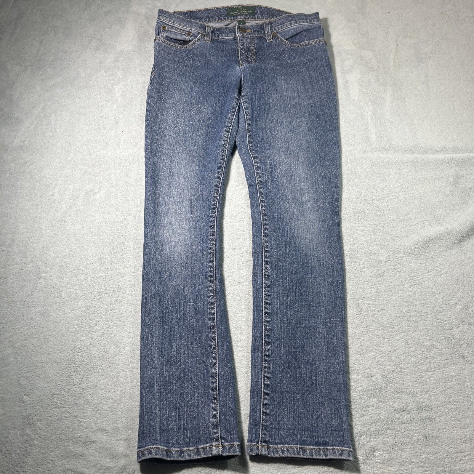 Lauren Ralph Lauren Polo Lauren Ralph Lauren Straight Jeans 6 30x29 Skinny Slim Size 28" / US 6 / IT 42 - 10 Thumbnail