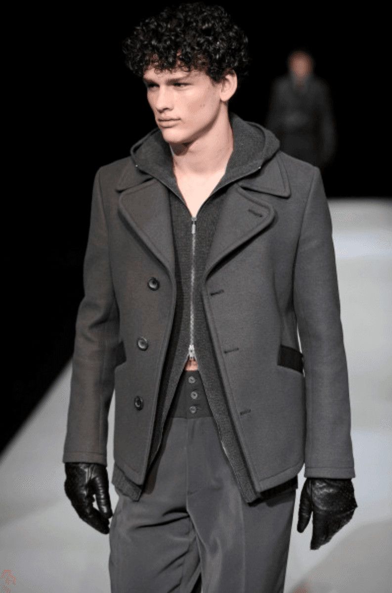Emporio Armani AW2009 Emporio Armani Khaki Wool Blazer Coat Size US M / EU 48-50 / 2 - 4 Thumbnail
