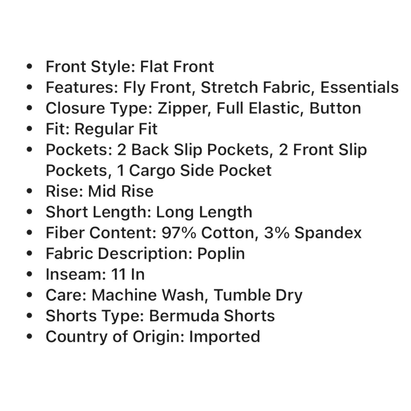 Other ST John's Bay - Women's Mid-Rise Cargo Bermuda Short - Olive Size 26" / US 2 / IT 38 - 10 Thumbnail