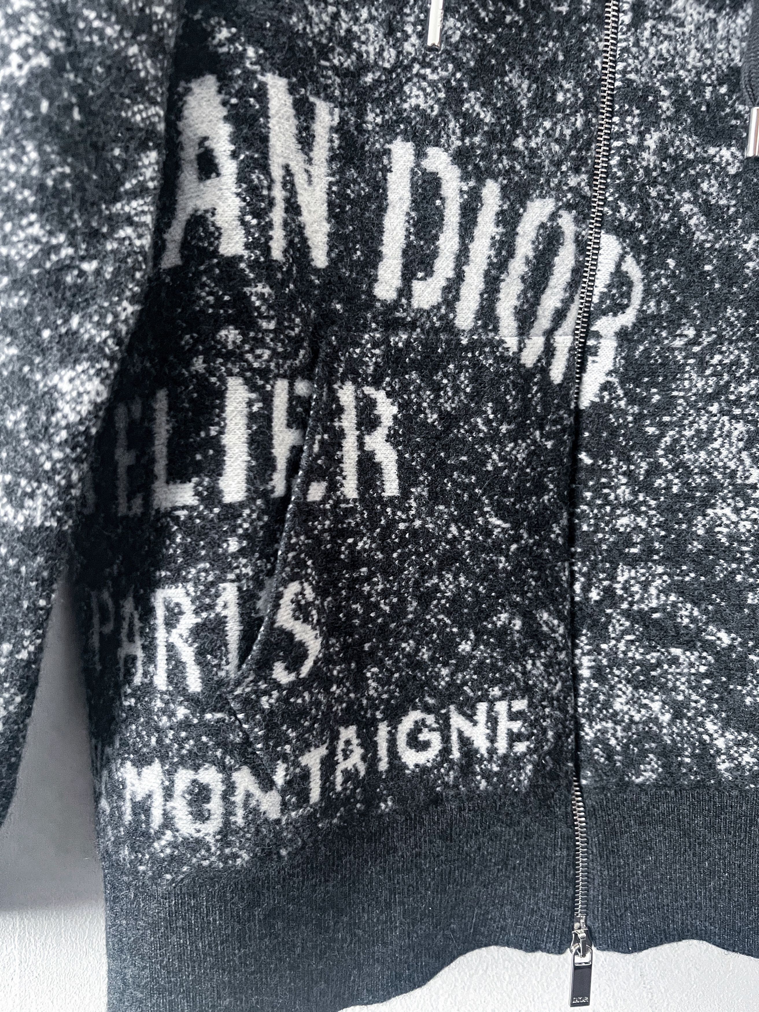 Dior Dior Wool Cardigan With Hood Size US XL / EU 56 / 4 - 7 Thumbnail