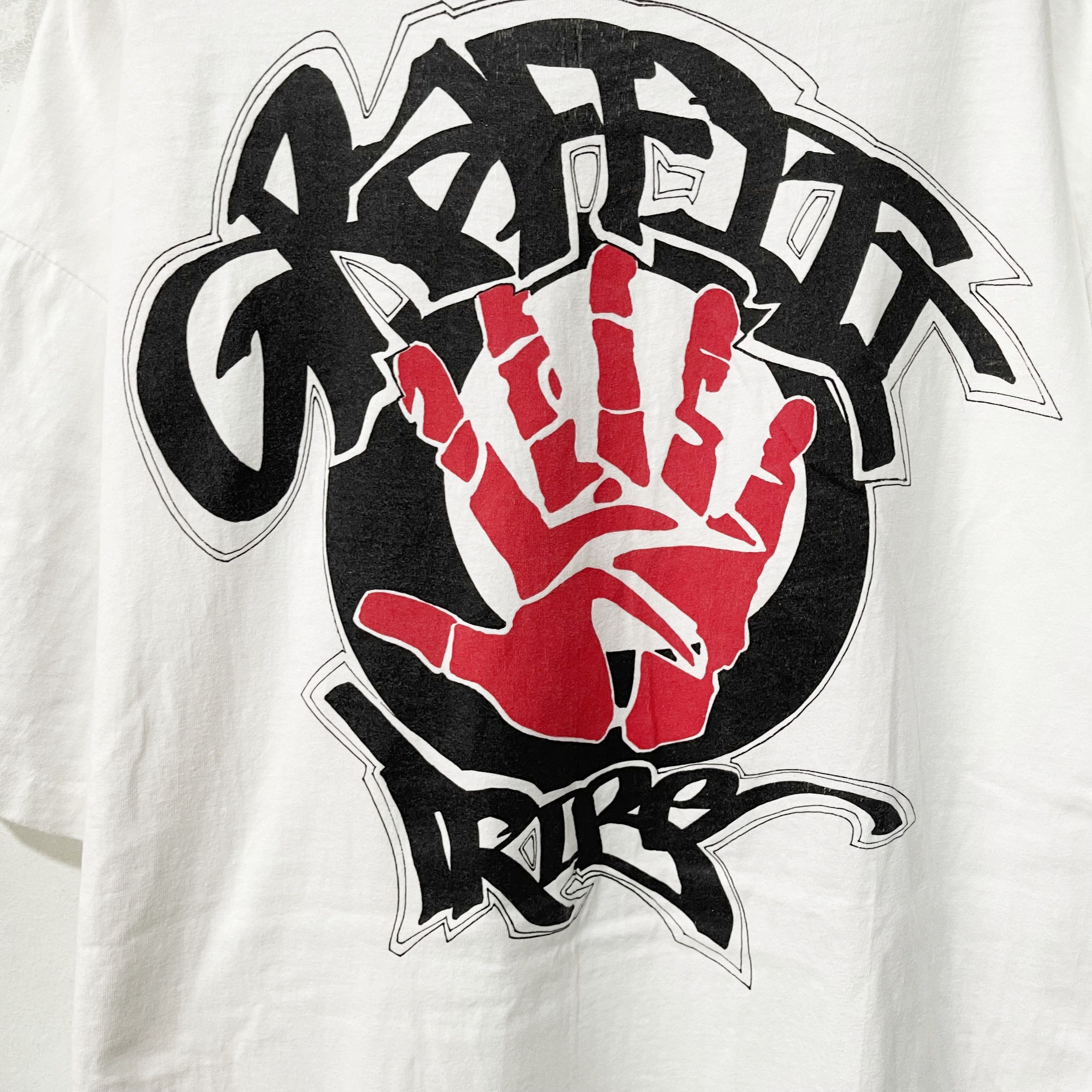 Vintage Vintage 90s Graffiti Tribe T-Shirt Size US XL / EU 56 / 4 - 2 Thumbnail