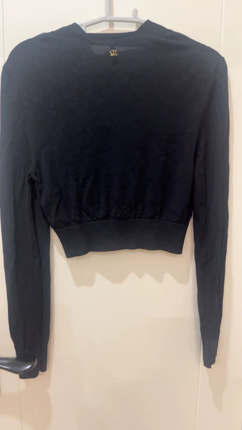 Loewe LOEWE Black short coat Size S / US 4 / IT 40 - 5 Thumbnail